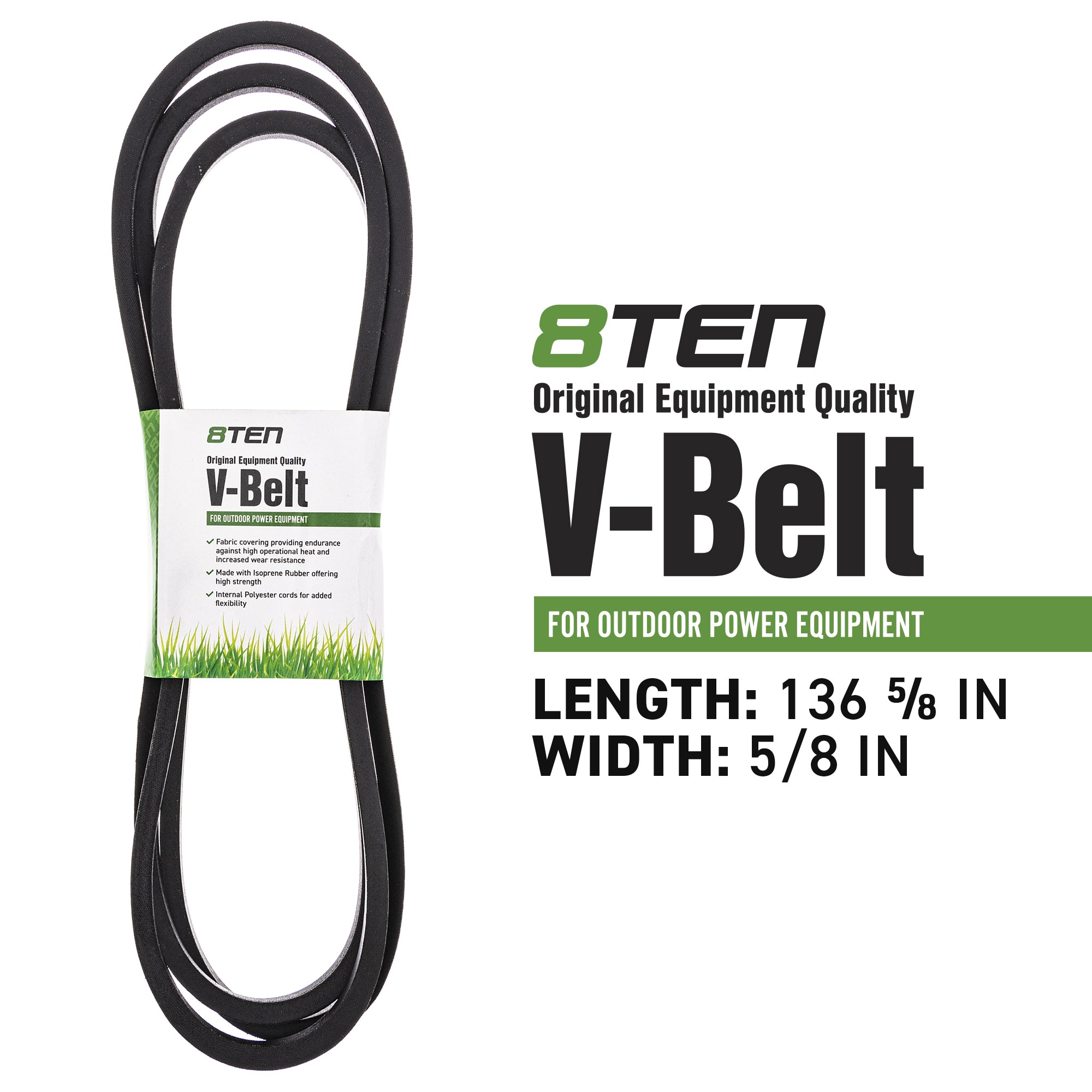8TEN MK1006435 Clutch Belt Kit for Xtreme Warner Toro Exmark