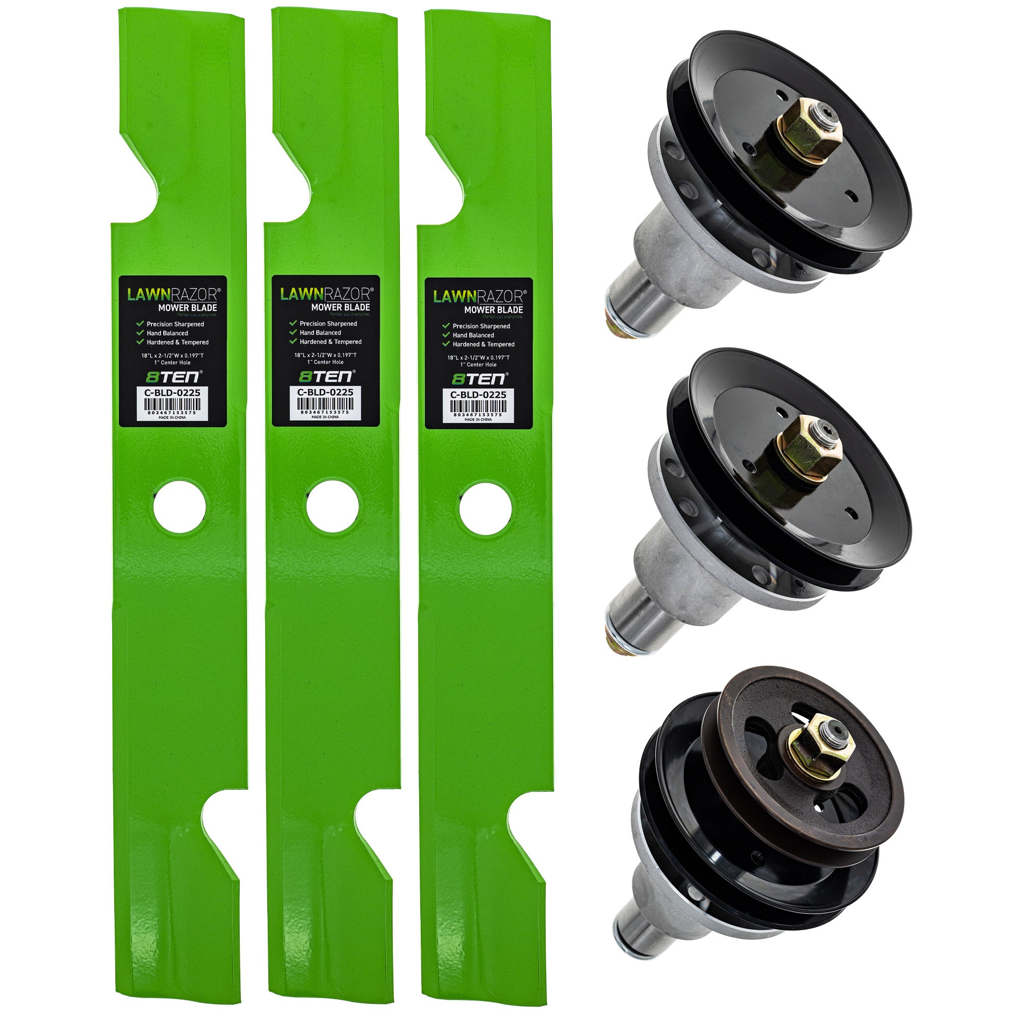 Blade Spindle Deck Kit for Turf 8TEN MK1009526