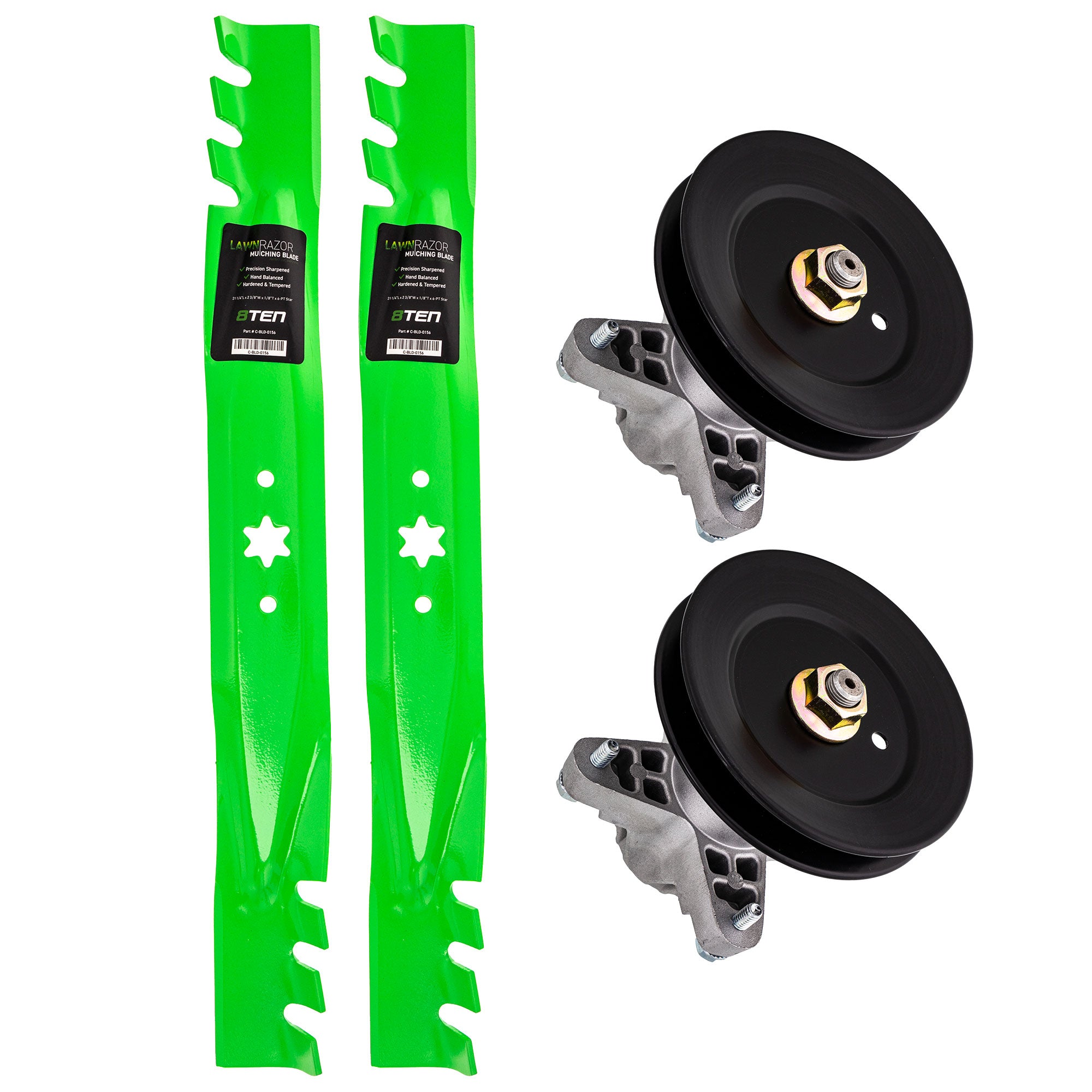 Blade Spindle Deck Kit for zOTHER Stens Oregon MTD Cub Cadet Troy-Bilt RZT-50 RZT-42 8TEN MK1009531