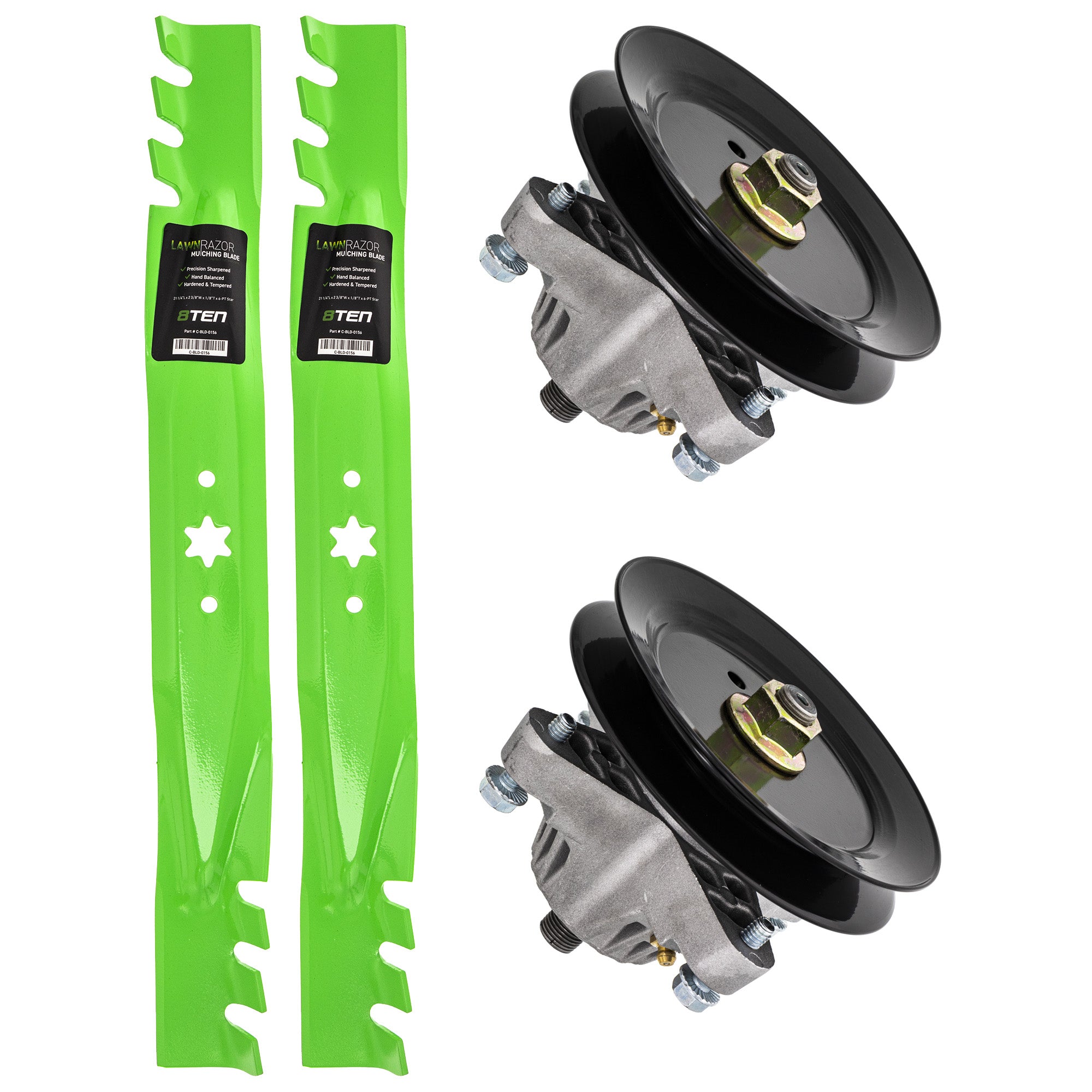 Blade Spindle Deck Kit for zOTHER Stens Oregon MTD Cub Cadet Troy-Bilt T604G Super Outdoor 8TEN MK1009532