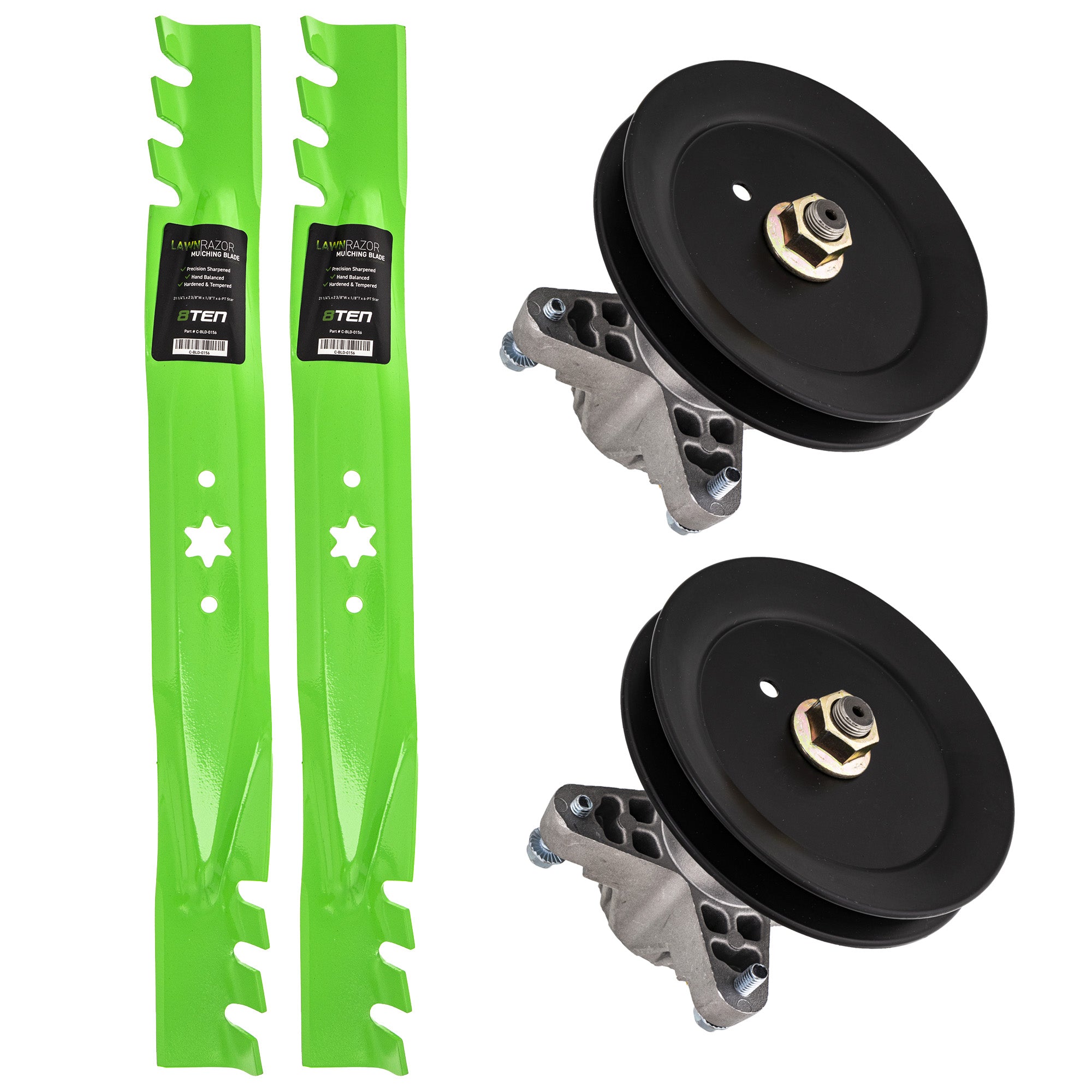 Blade Spindle Deck Kit for zOTHER Stens Oregon MTD Cub Cadet Troy-Bilt Super RZT-50 RZT-42 8TEN MK1009533