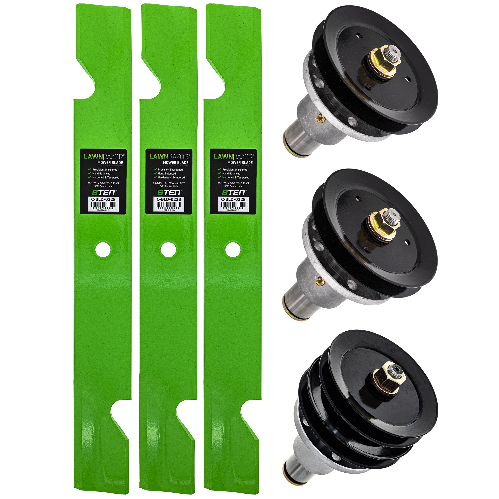 Blade Spindle Deck Kit for Turf 8TEN MK1009537