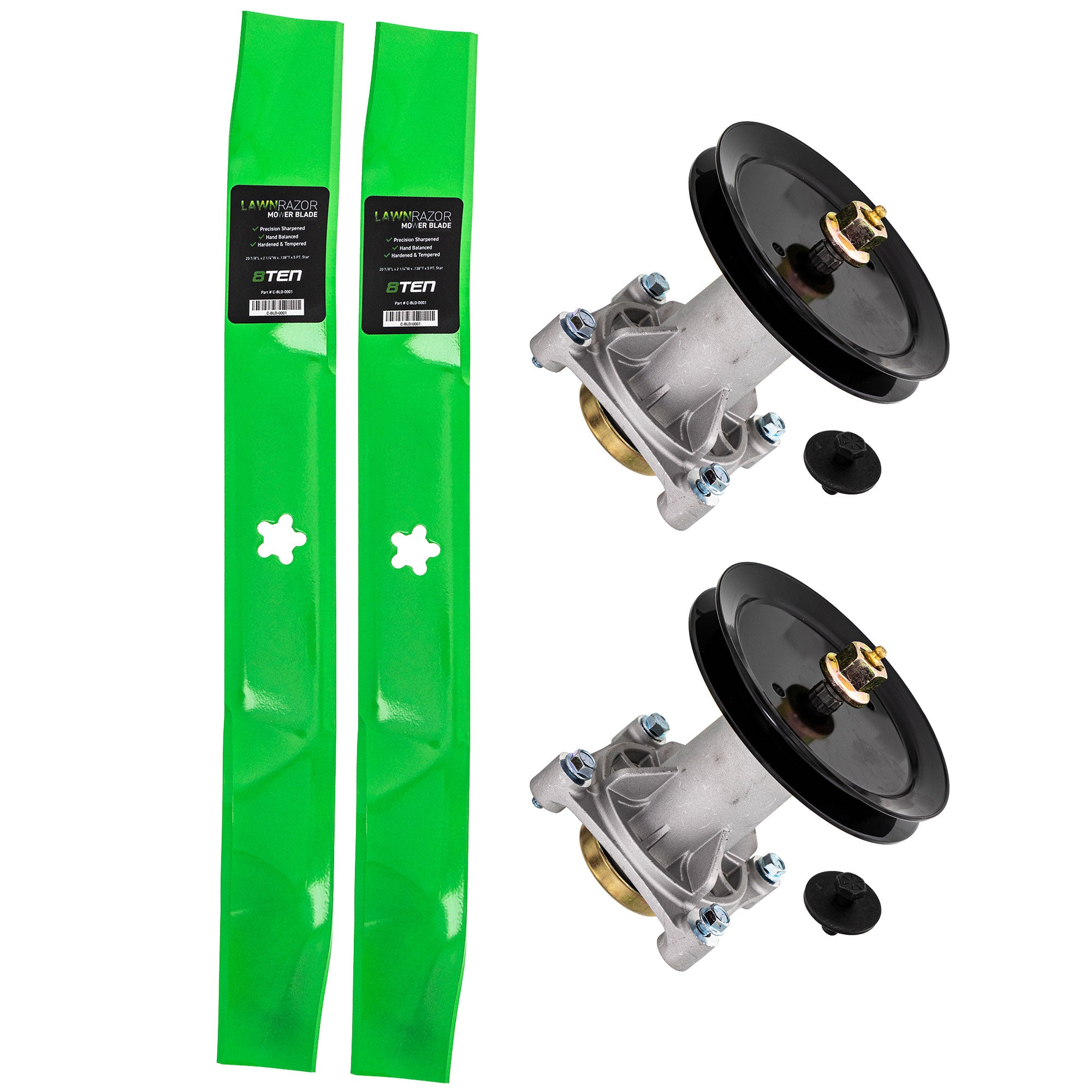 Blade Spindle Deck Kit For Husqvarna MK1009545 | 8TEN