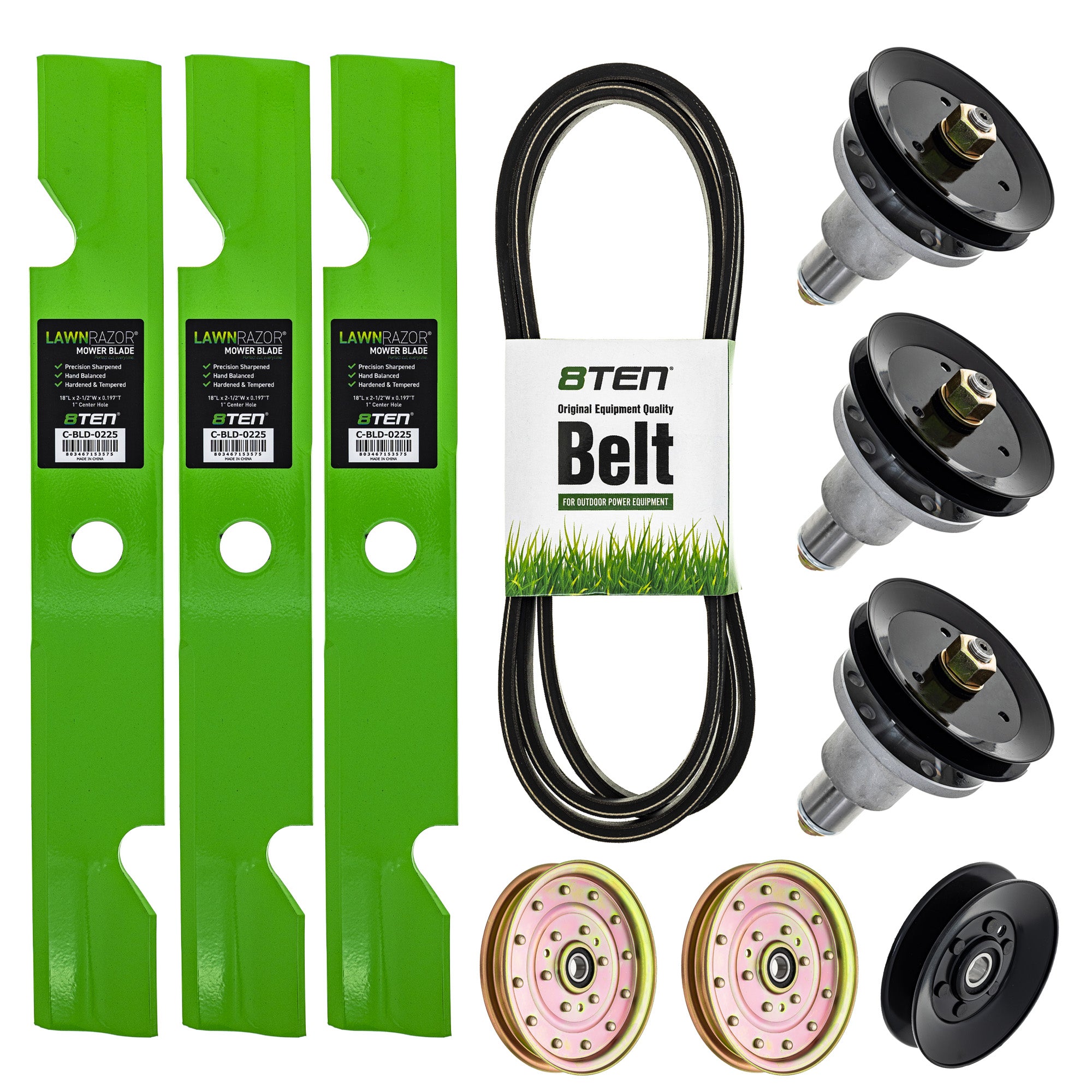 Blade Spindle Belt Idler Deck Kit for Lazer 8TEN MK1009587