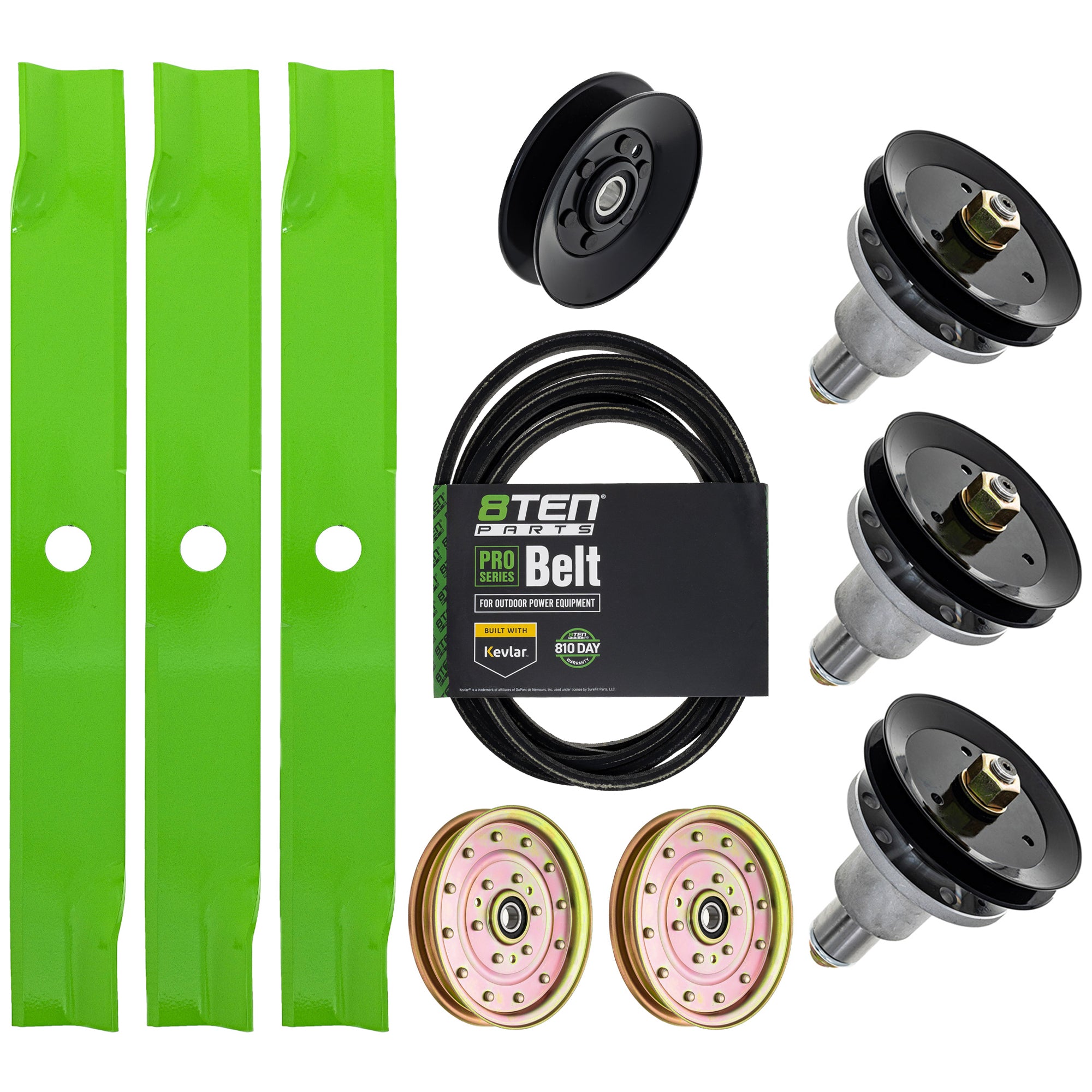 Blade Spindle Belt Idler Deck Kit for Lazer 8TEN MK1009590