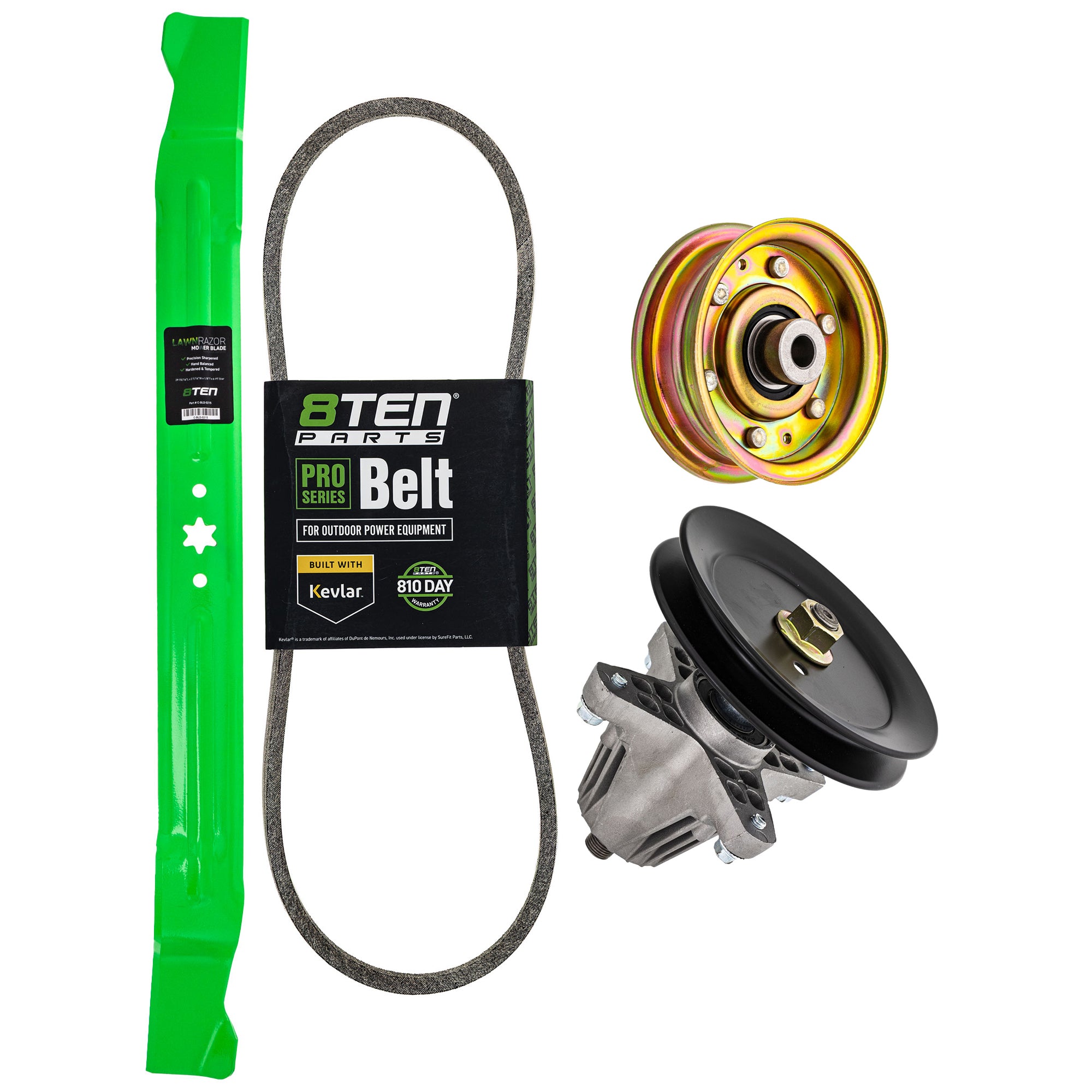 Blade Spindle Belt Idler Deck Kit for zOTHER Toro Exmark Stens Oregon NOMA MTD Cub Cadet 8TEN MK1009603