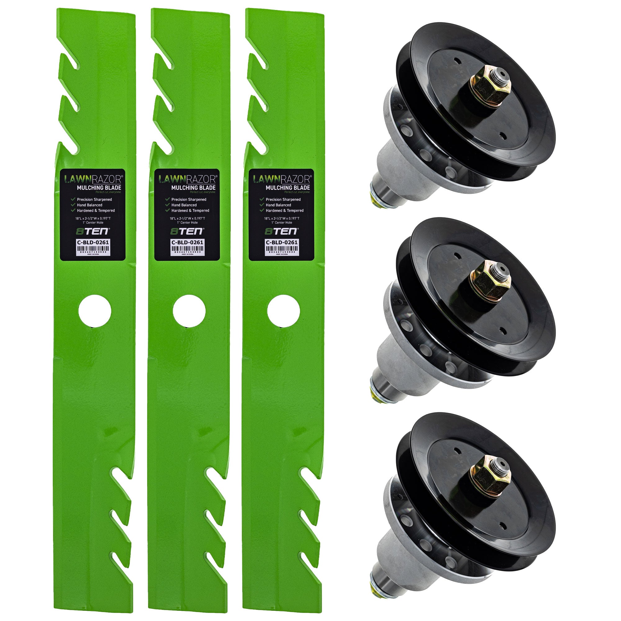 Blade Spindle Deck Kit for zOTHER Toro Exmark Stens Oregon Lazer 8TEN MK1009635