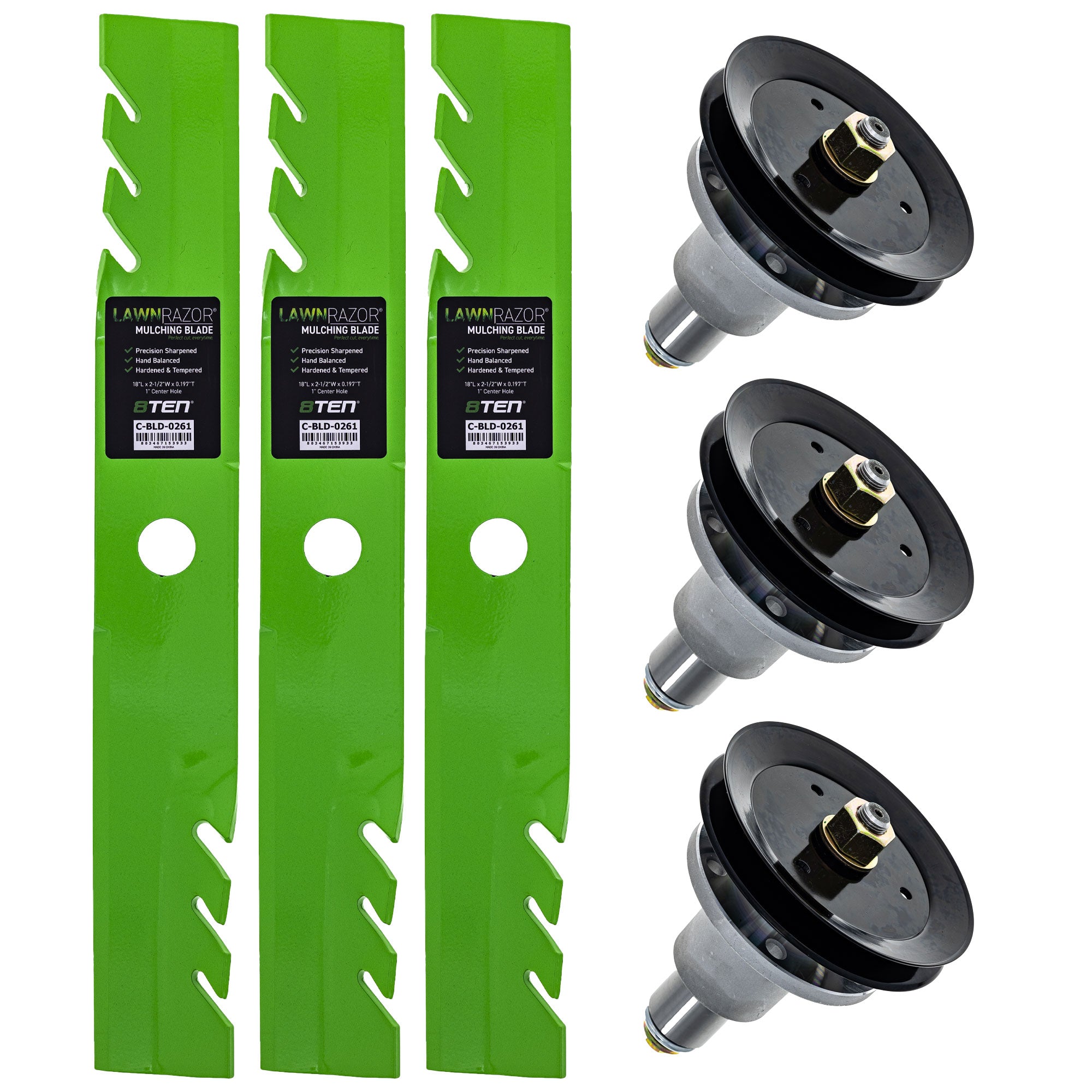 Blade Spindle Deck Kit for zOTHER Toro Exmark Stens Oregon Vantage Next Lazer 8TEN MK1009637