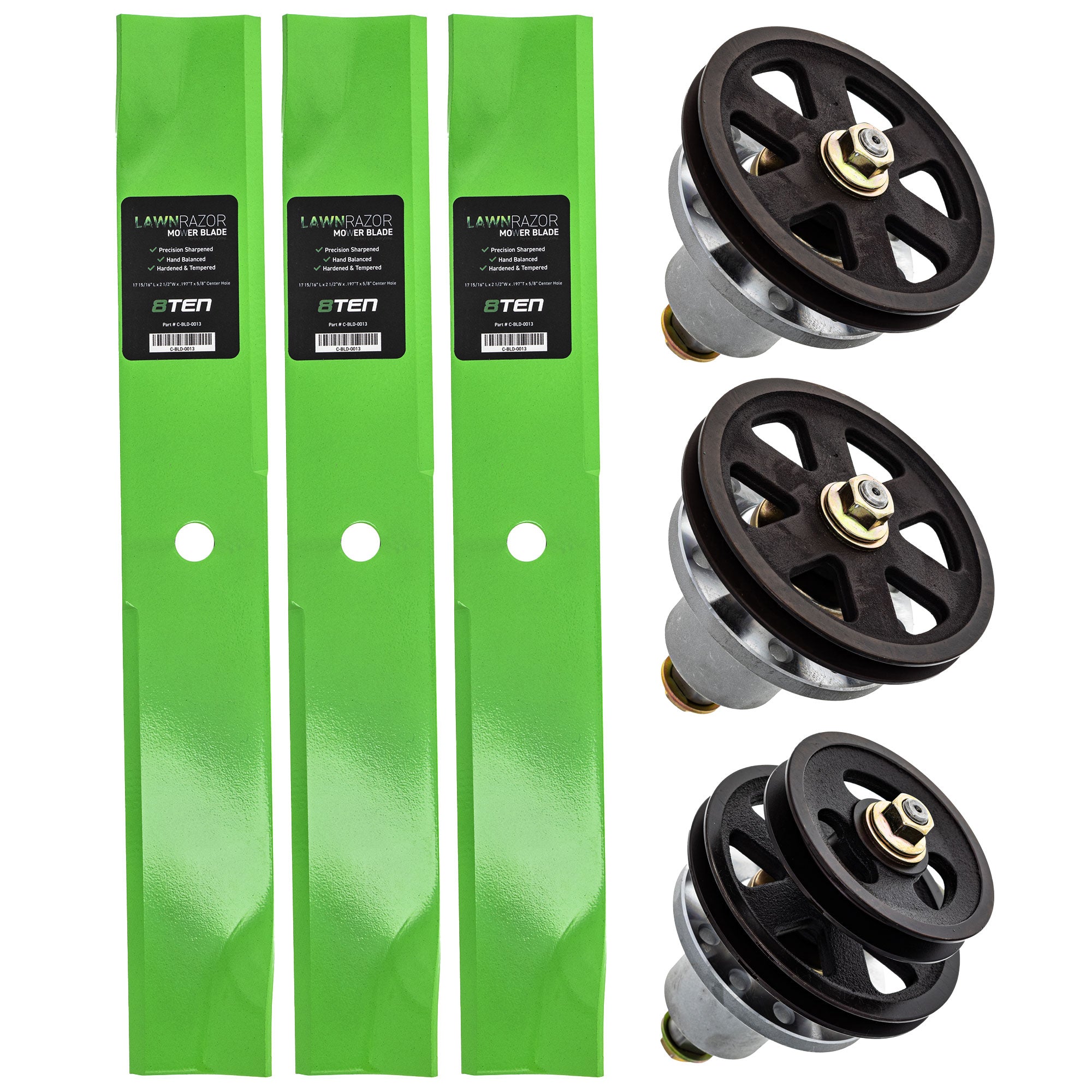 Blade Spindle Deck Kit for zOTHER Walbro Toro Exmark Stens Oregon Liquid Combustion 8TEN MK1009689