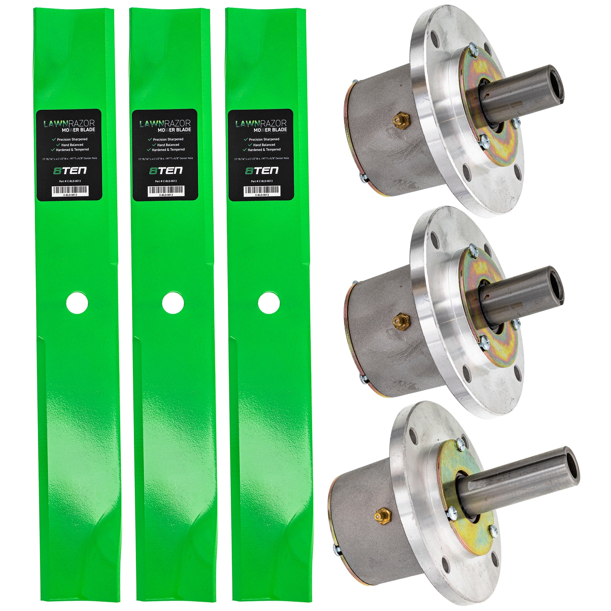 Blade Spindle Deck Kit for zOTHER Toro Exmark Stens Oregon Viking Metro 8TEN MK1009694