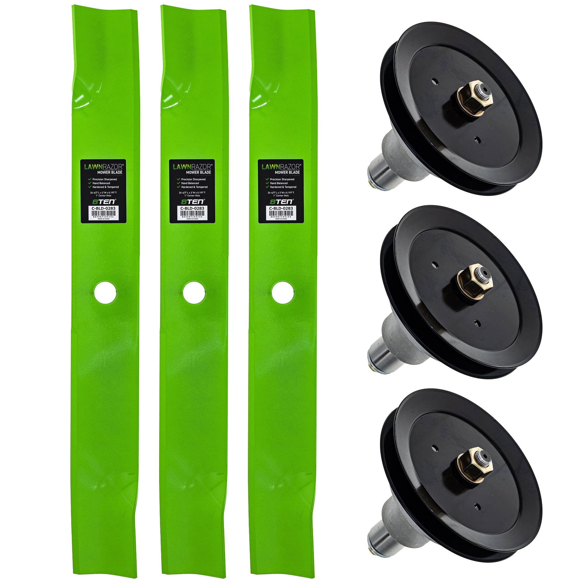 Blade Spindle Deck Kit for zOTHER Walbro Toro Exmark Oregon Lazer 8TEN MK1009707