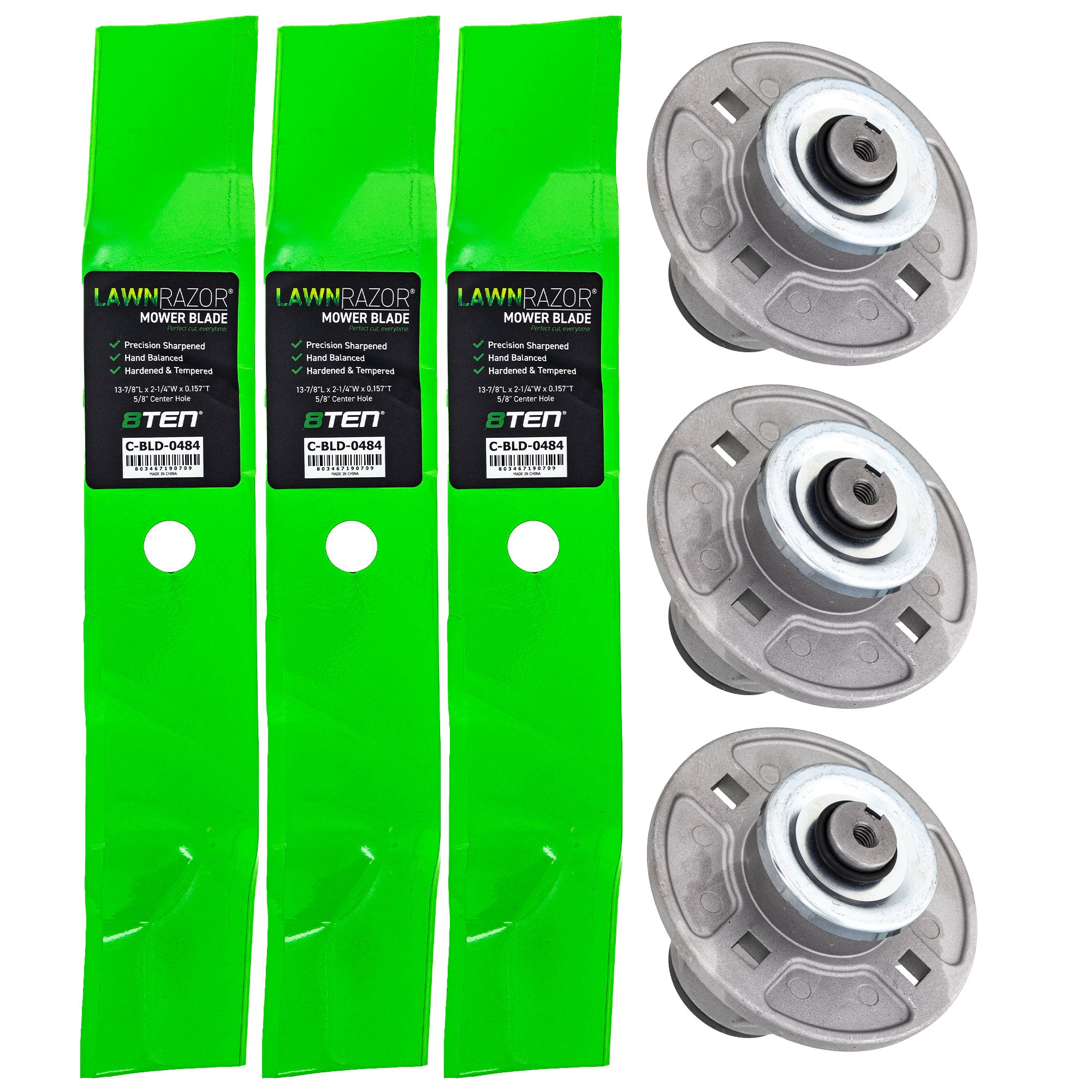 Blade Spindle Deck Kit for Stens Oregon Ariens Gravely Zoom 8TEN MK1009711