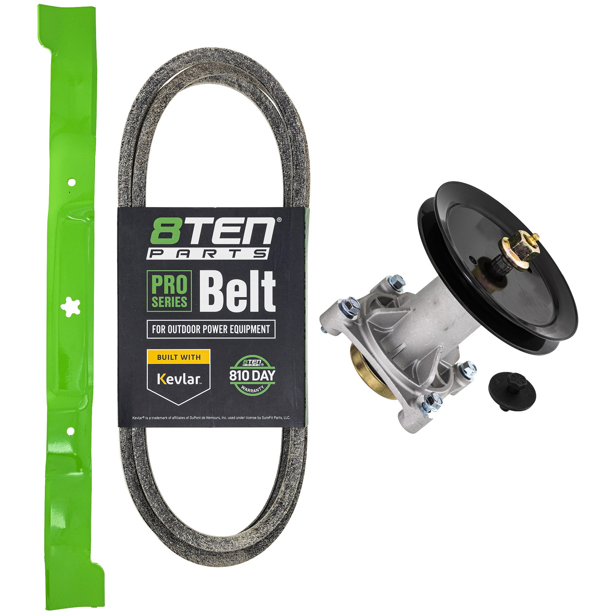 Blade Spindle Belt Deck Kit for zOTHER Stens Oregon Husqvarna Poulan Craftsman AYP RedMax 8TEN MK1009724
