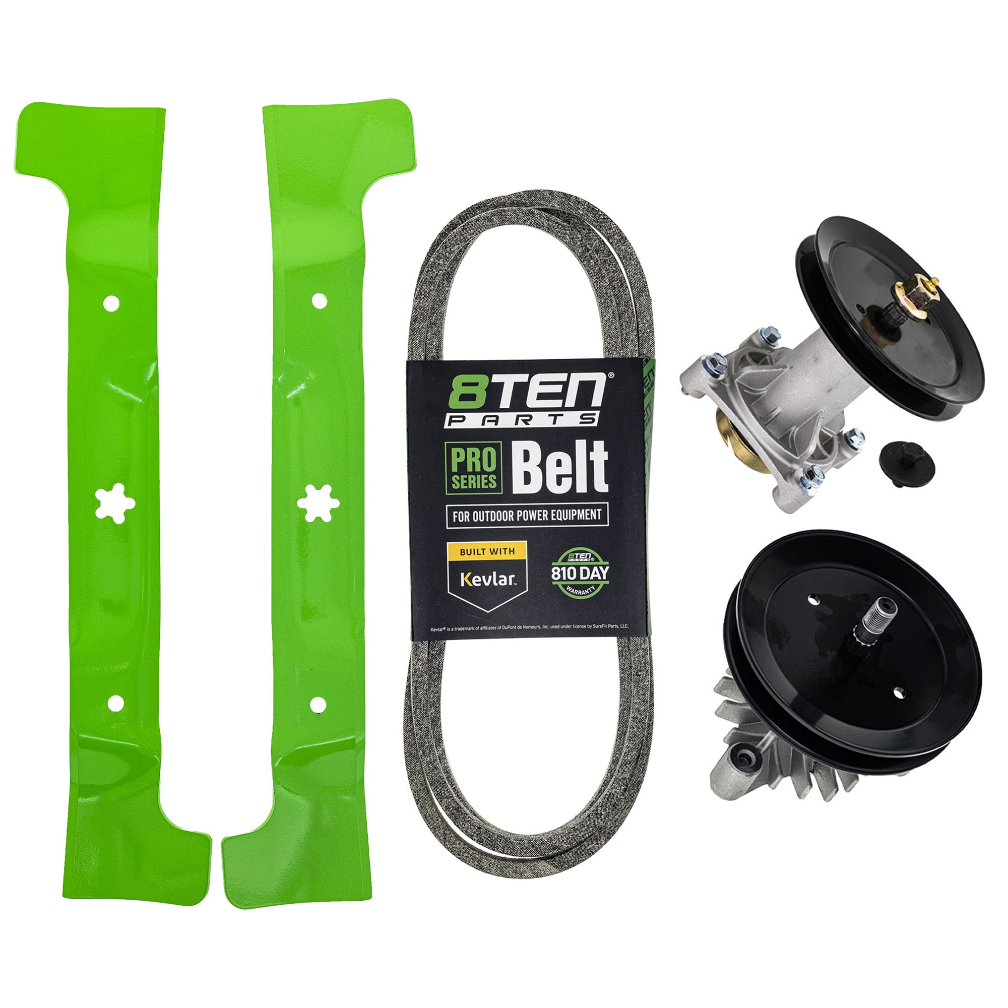 Blade Spindle Belt Deck Kit for zOTHER Toro Exmark Stens Oregon Jacobsen Hustler DIXON 8TEN MK1009754
