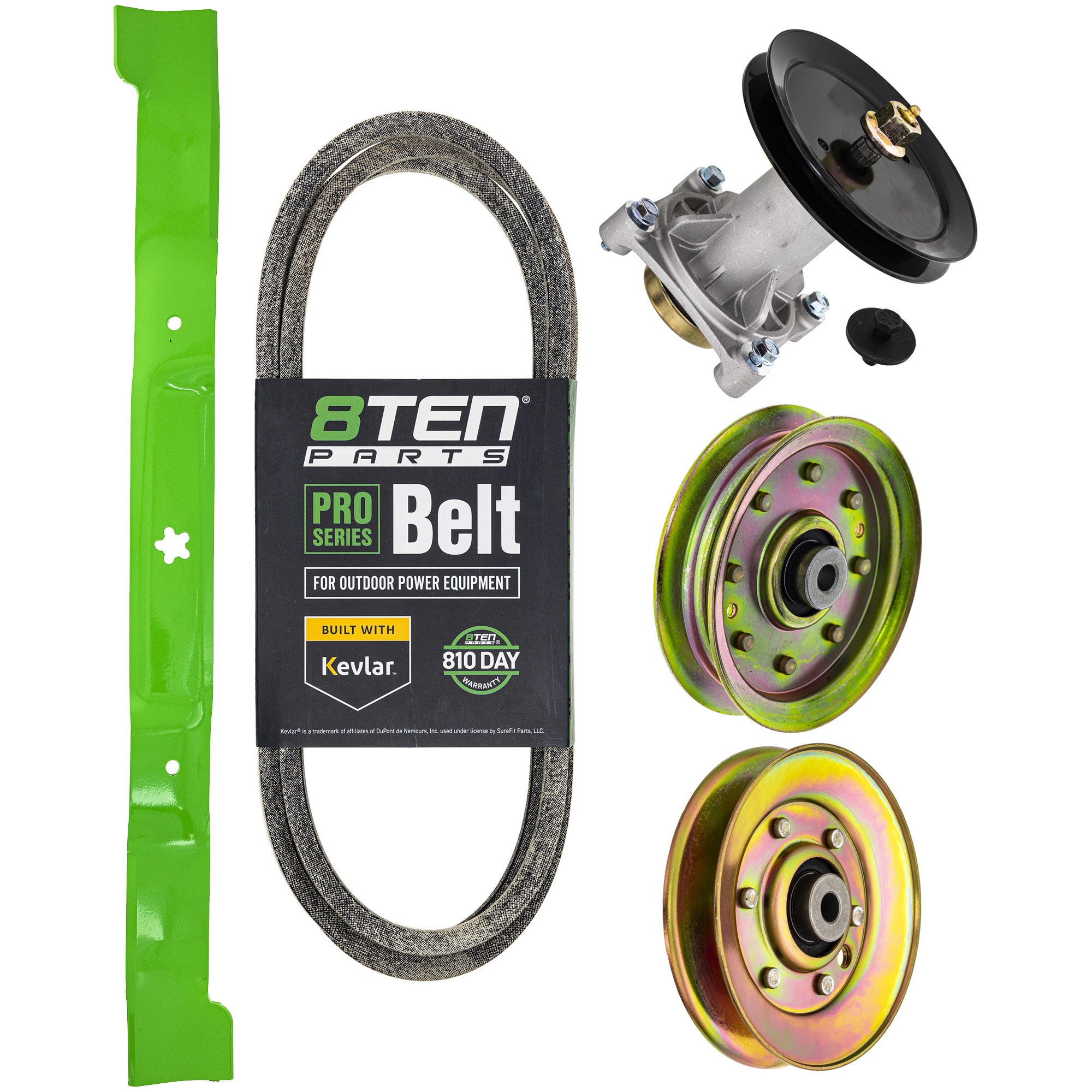 Blade Spindle Belt Idler Deck Kit for zOTHER Stens Oregon Husqvarna Poulan Craftsman AYP 8TEN MK1009805