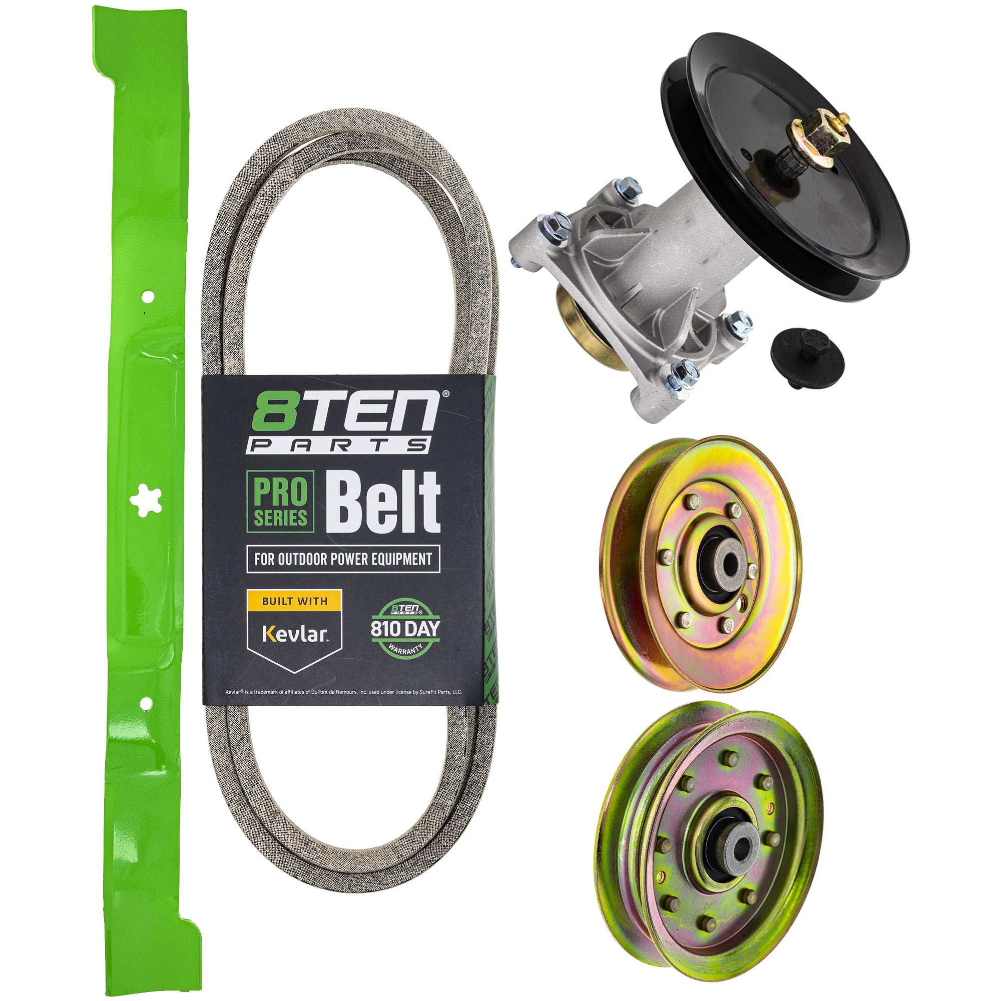 Blade Spindle Belt Idler Deck Kit for zOTHER Stens Oregon Husqvarna Poulan Craftsman AYP 8TEN MK1009806