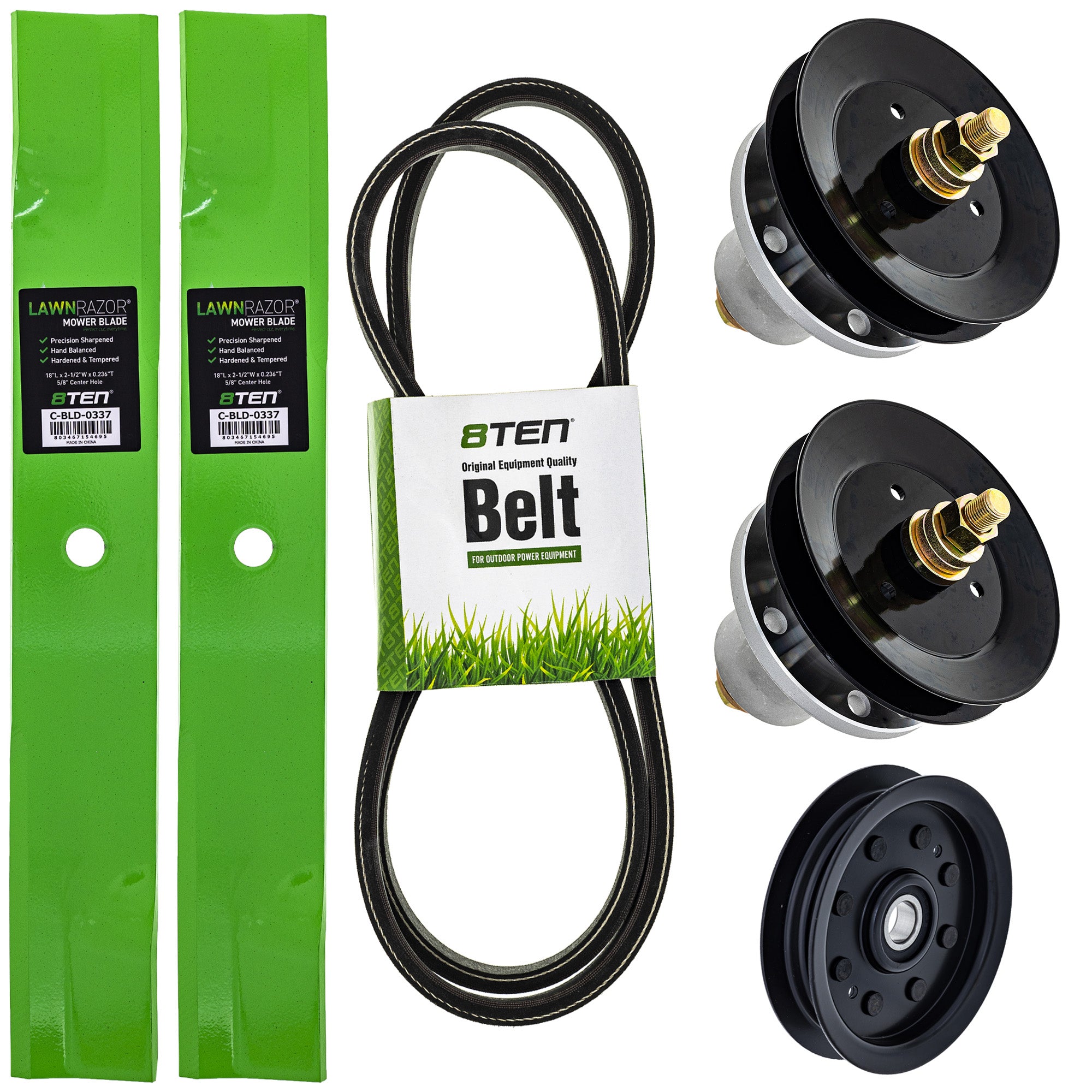 Blade Spindle Belt Idler Deck Kit for zOTHER Oregon Ariens Gravely Metro 8TEN MK1009825