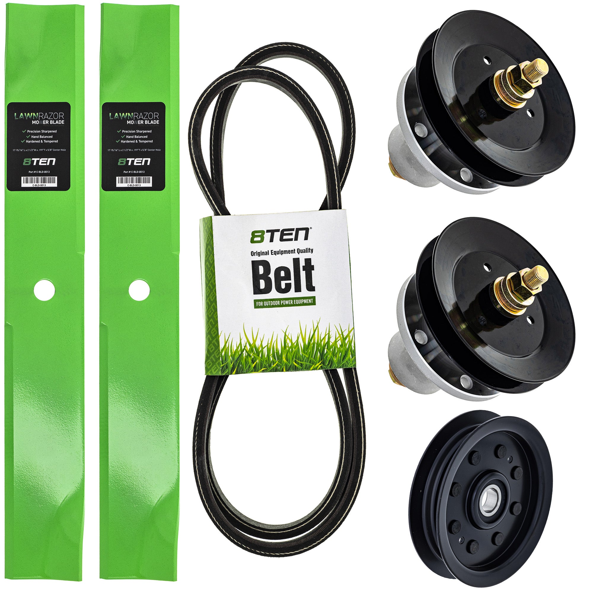 Blade Spindle Belt Idler Deck Kit for zOTHER Trail Mate Stens Oregon MTD Cub Cadet 8TEN MK1009856