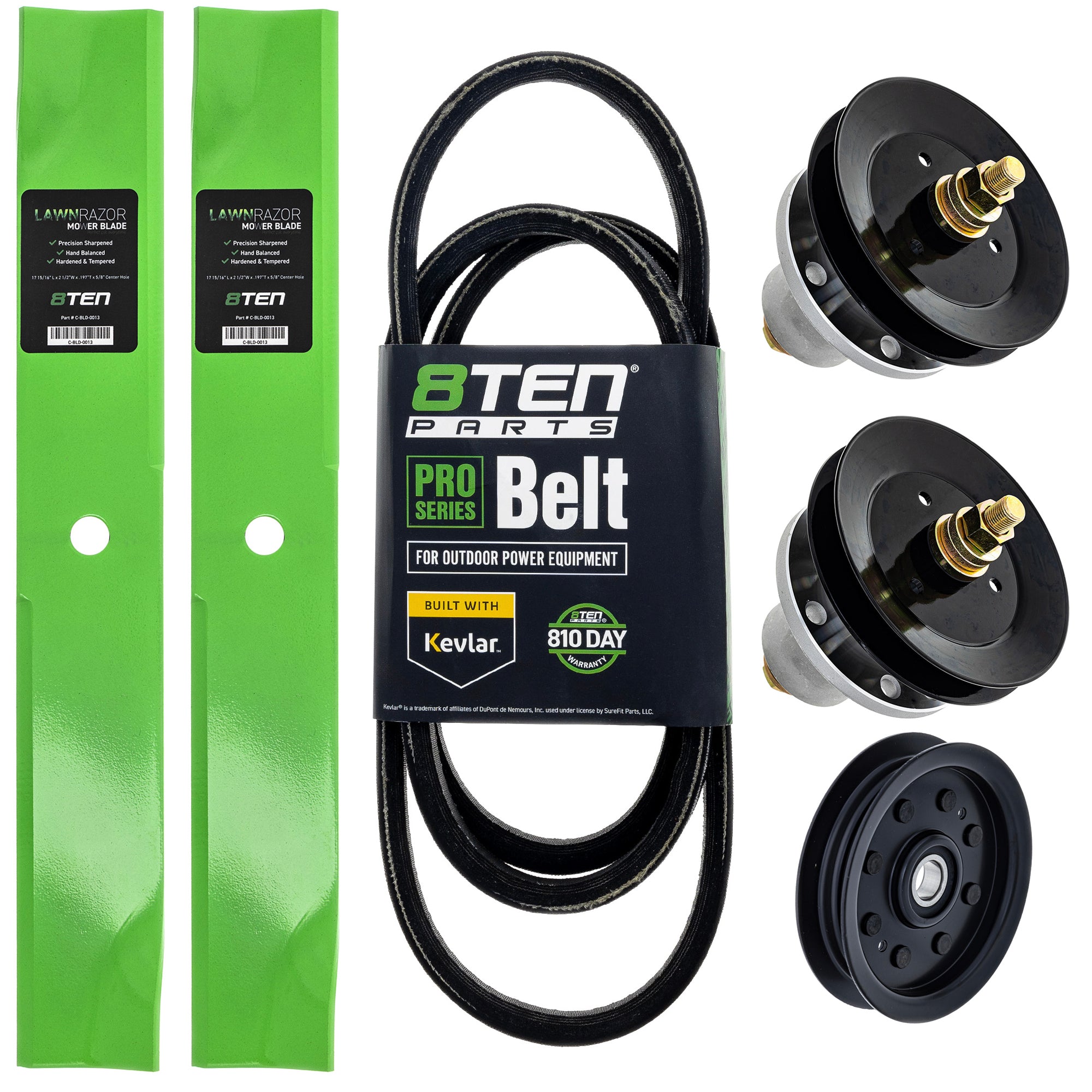 Blade Spindle Belt Idler Deck Kit for zOTHER Trail Mate Stens Oregon MTD Cub Cadet 8TEN MK1009856
