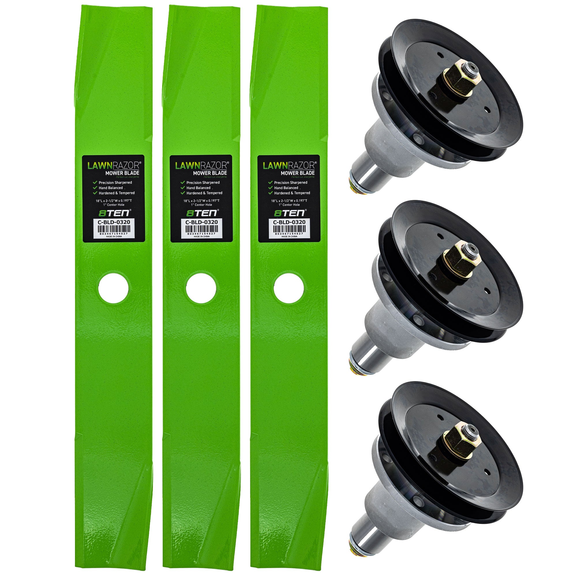 Blade Spindle Deck Kit for Vantage Next Lazer 8TEN MK1009887