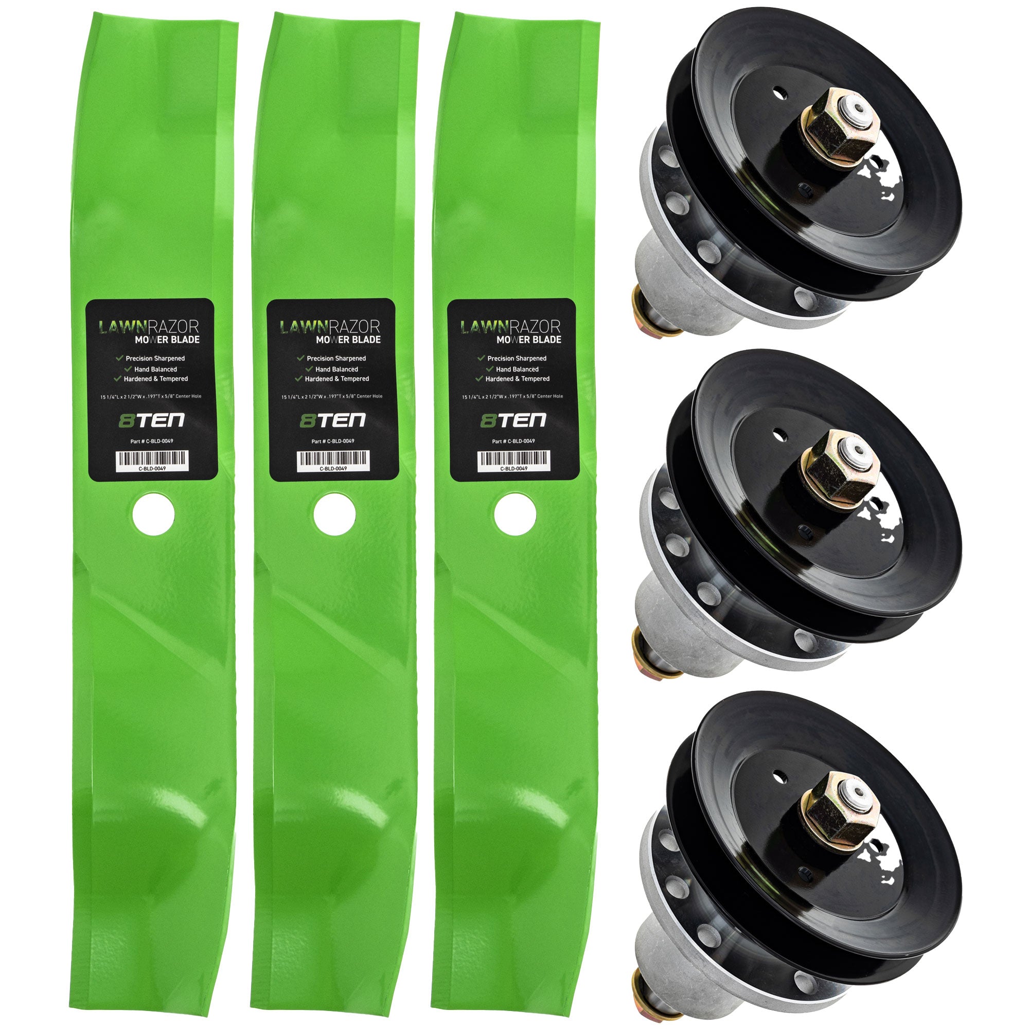 Blade Spindle Deck Kit for Lazer 8TEN MK1009921