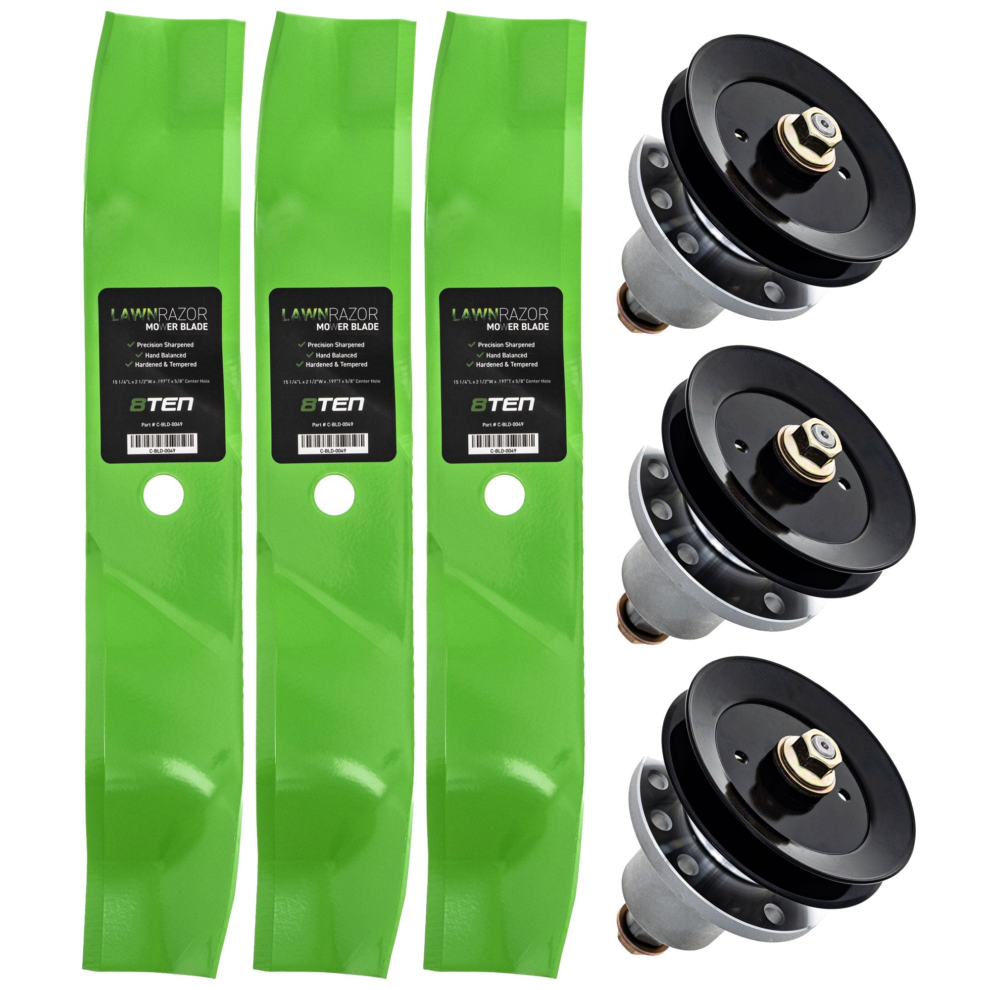 Blade Spindle Deck Kit for Lazer 8TEN MK1009922