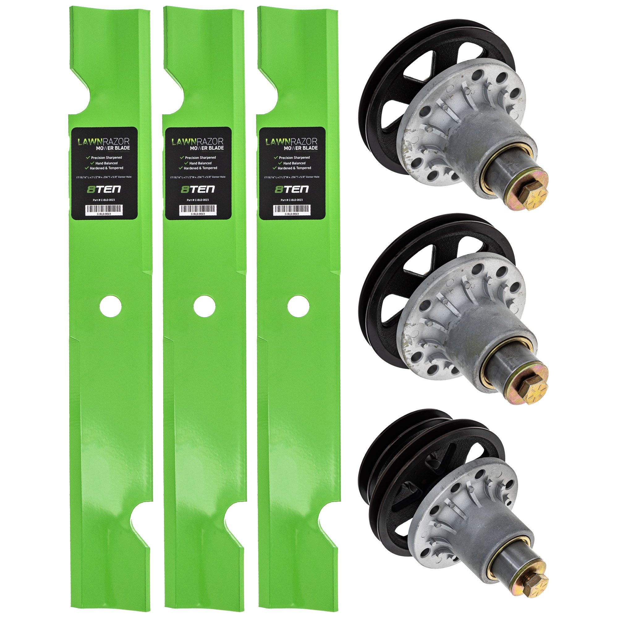 Blade Spindle Deck Kit for Turf 8TEN MK1009959