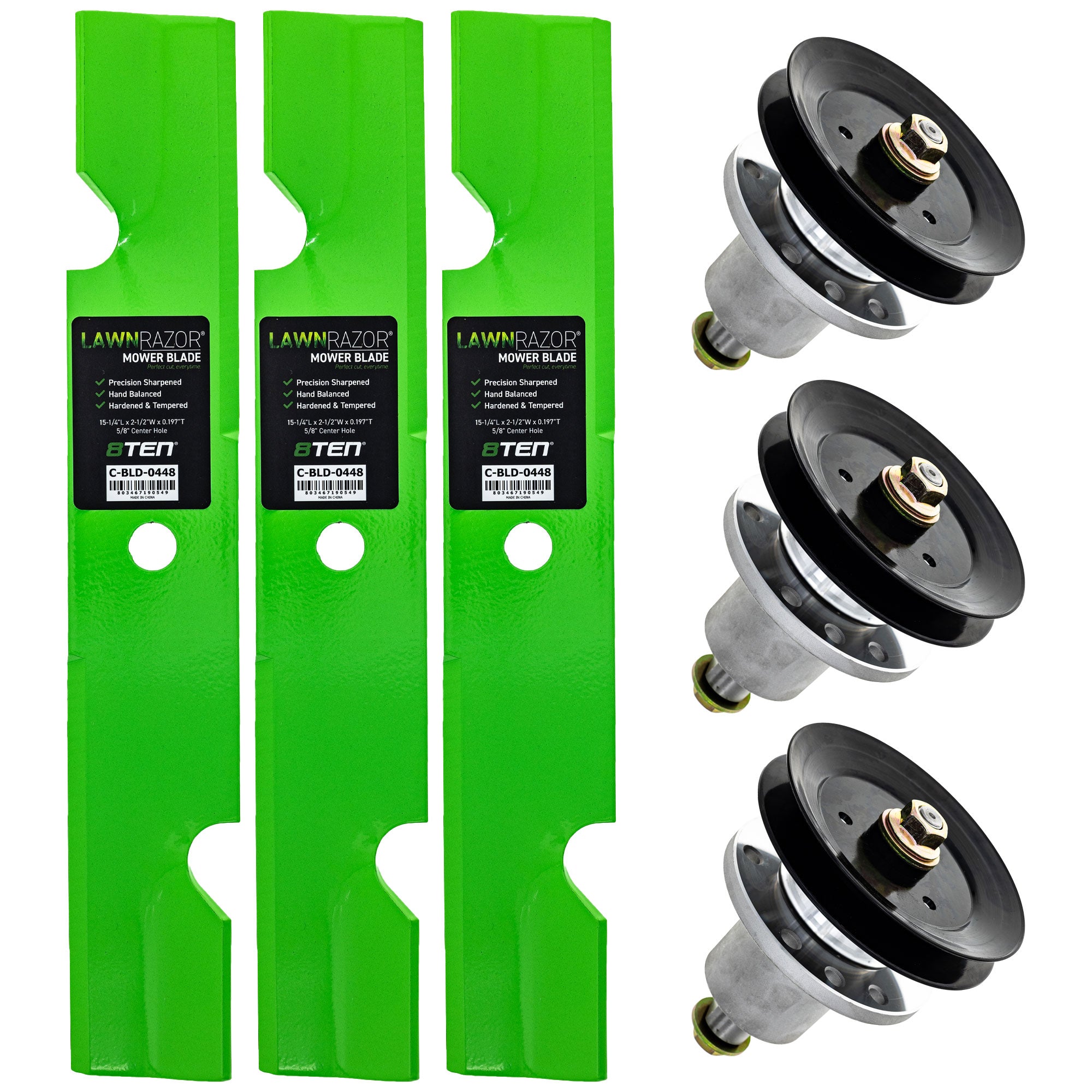Blade Spindle Deck Kit for Lazer 8TEN MK1009995