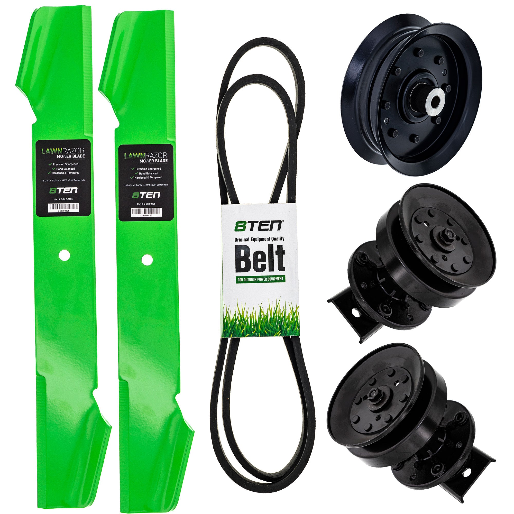 Blade Spindle Belt Idler Deck Kit for zOTHER Toro Exmark Stens Oregon X1236A Pro LT920-12 8TEN MK1010129