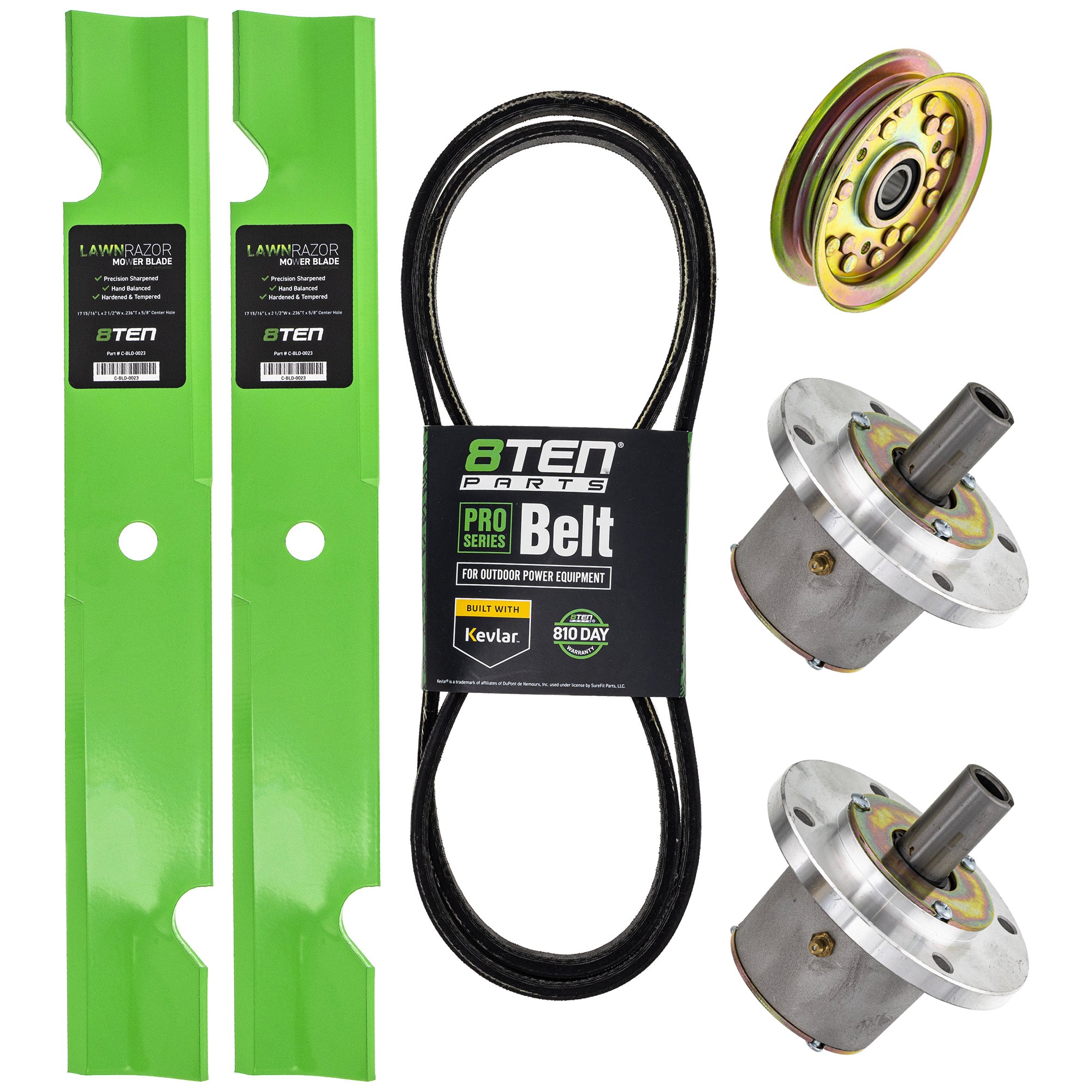 Blade Spindle Belt Idler Deck Kit for zOTHER Stens Oregon MTD Cub Cadet Troy-Bilt Viking 8TEN MK1010170