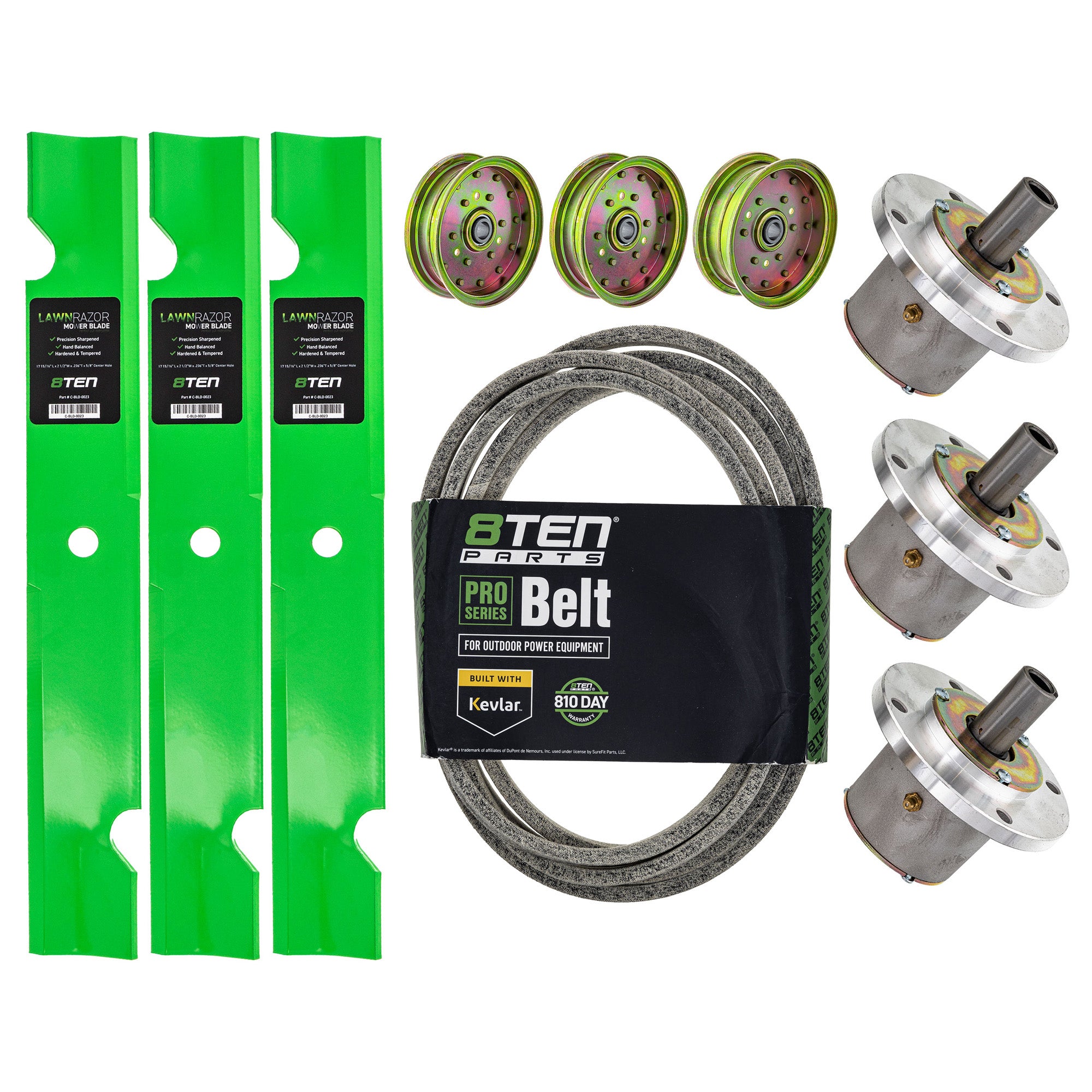 Blade Spindle Belt Idler Deck Kit for Lazer 8TEN MK1010179