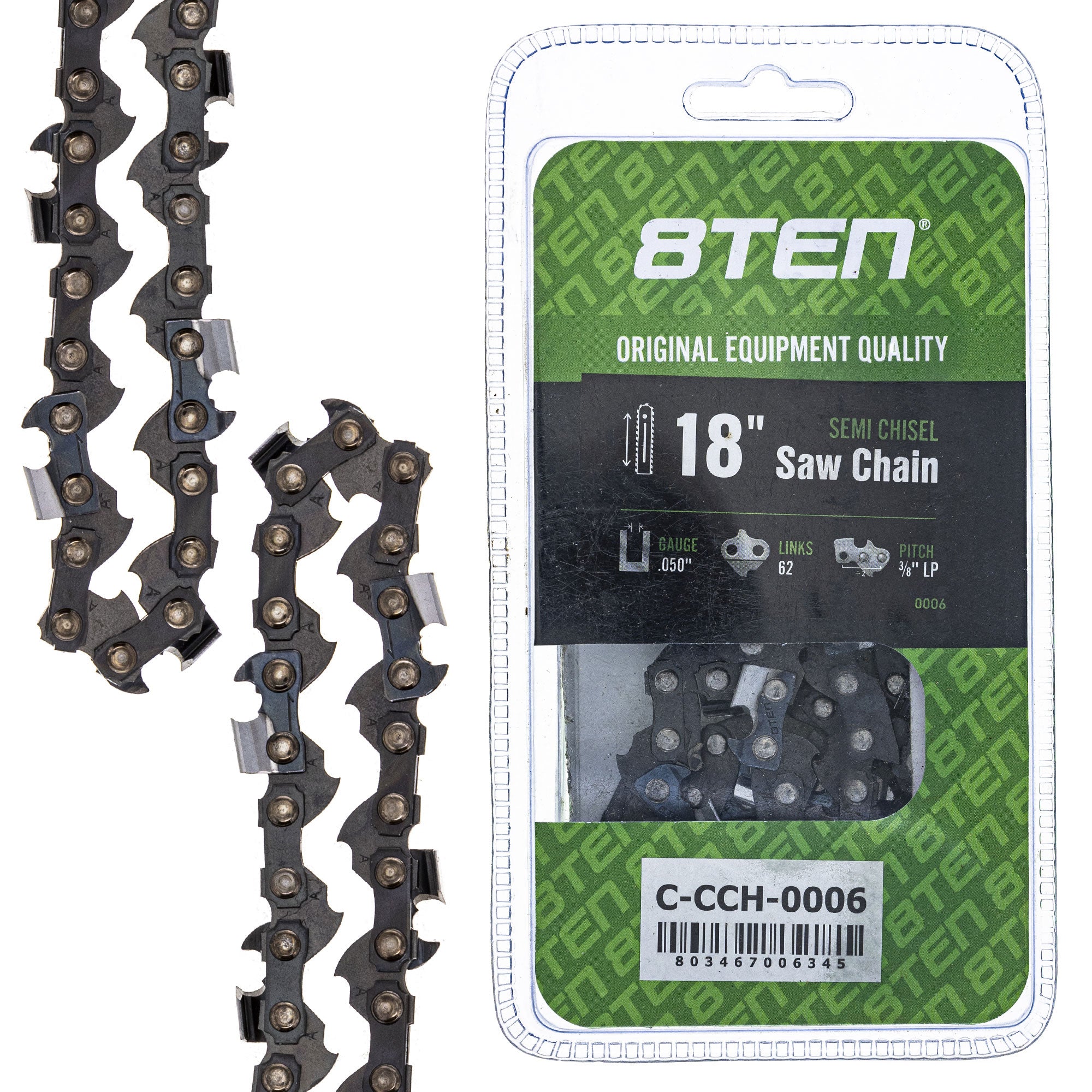 8TEN MK1010227 Guide Bar & Chain for Pro Plus Patriot P3816