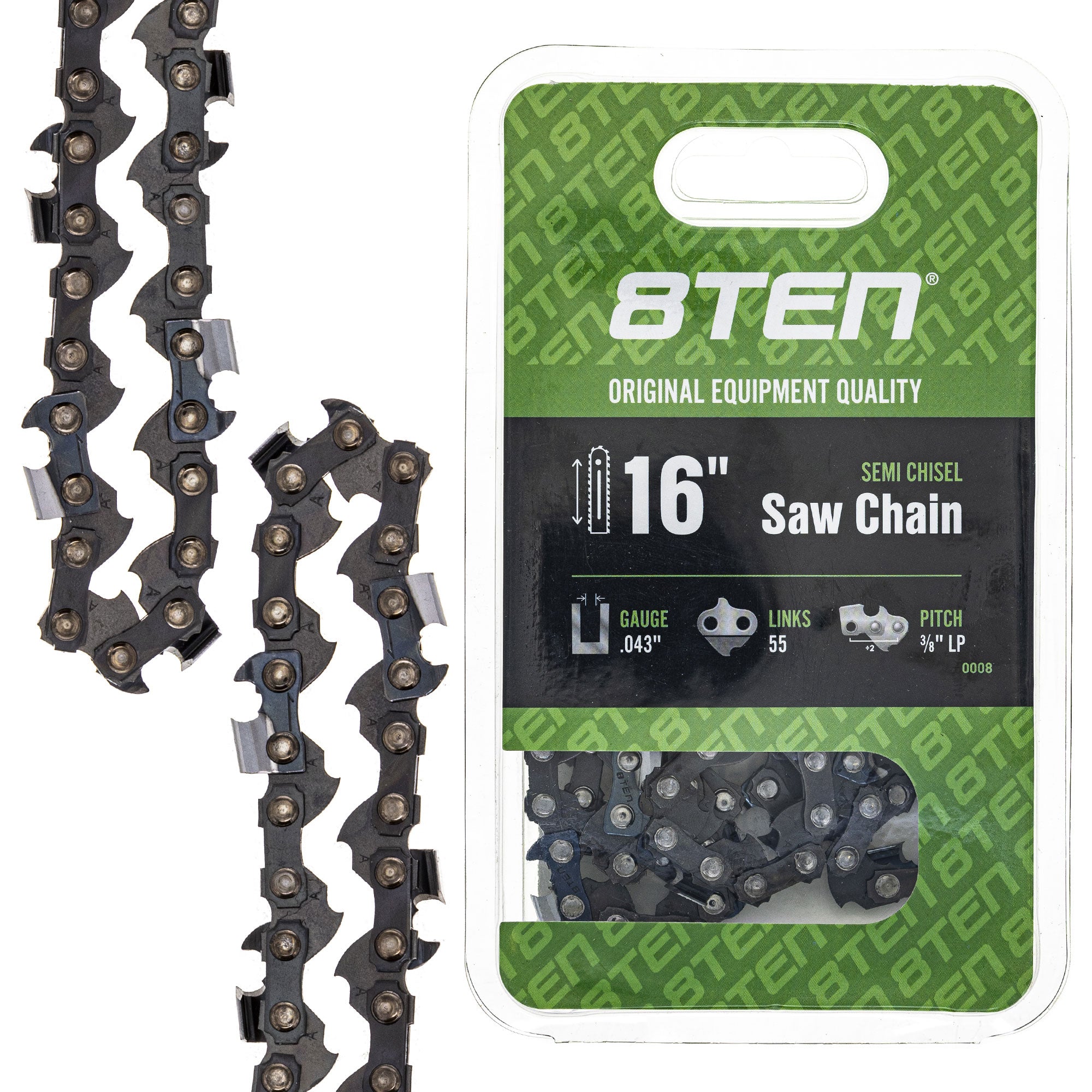 8TEN MK1010229 Guide Bar & Chain for MSE MS HT E