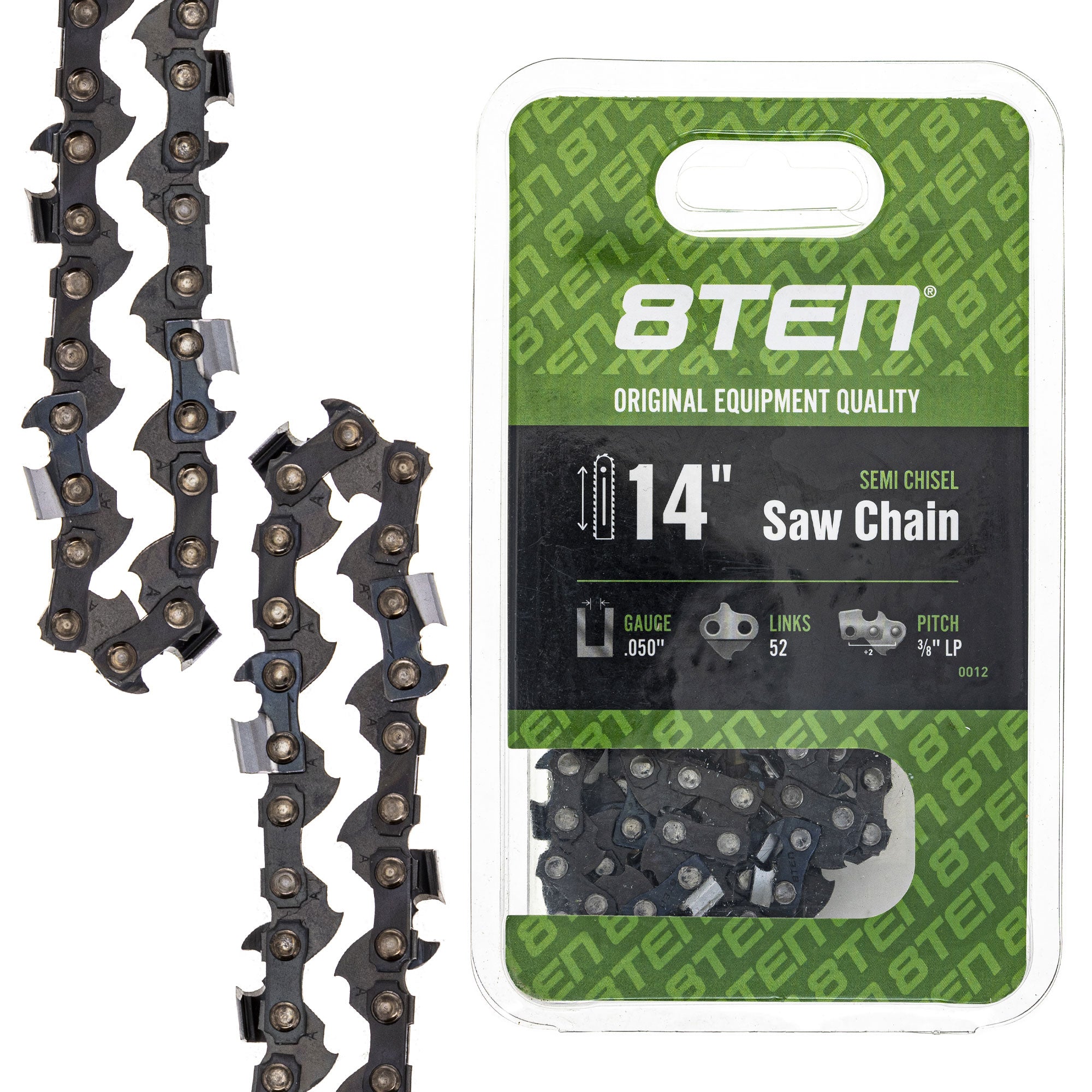 8TEN MK1010232 Guide Bar & Chain for 338 334 23C