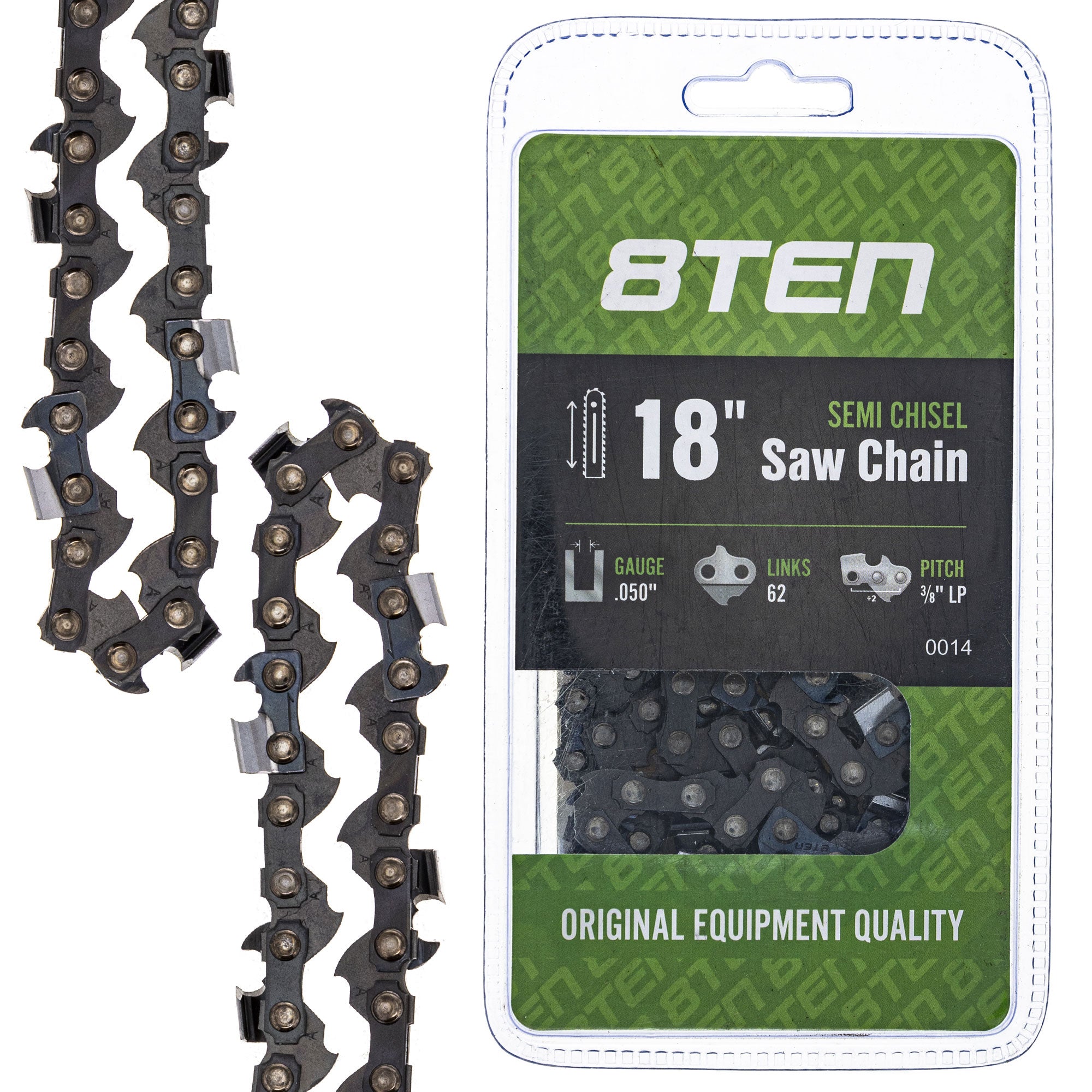 8TEN MK1010233 Guide Bar & Chain for DCS-5000 CS-400F CS-400