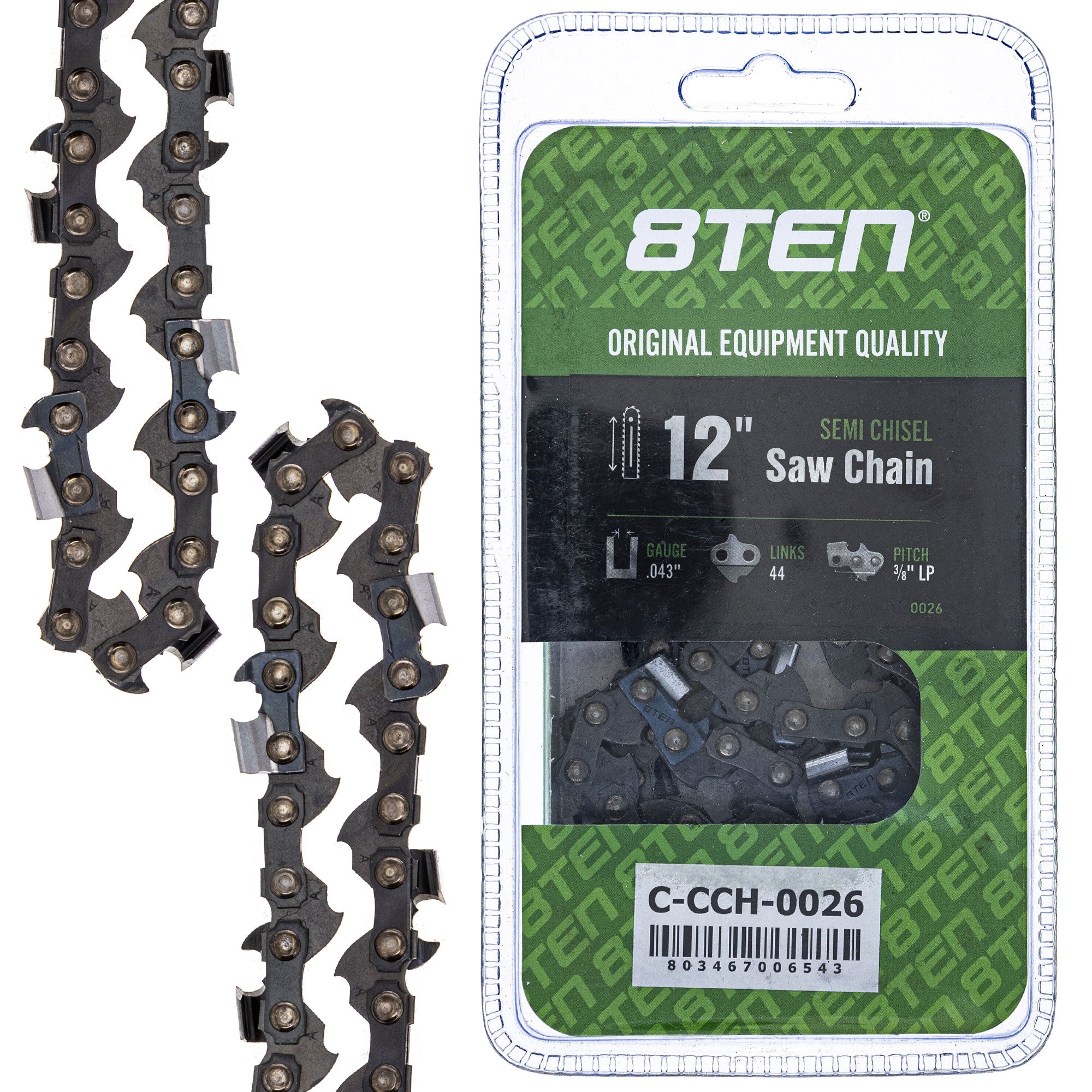 8TEN MK1010240 Guide Bar & Chain for MS HT 020 019