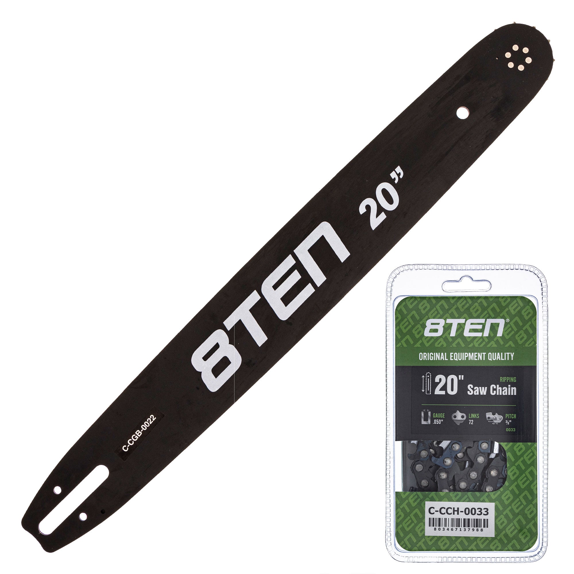 Chainsaw Bar & Chain Set 20 Inch for MS 634 30 066 8TEN MK1010247