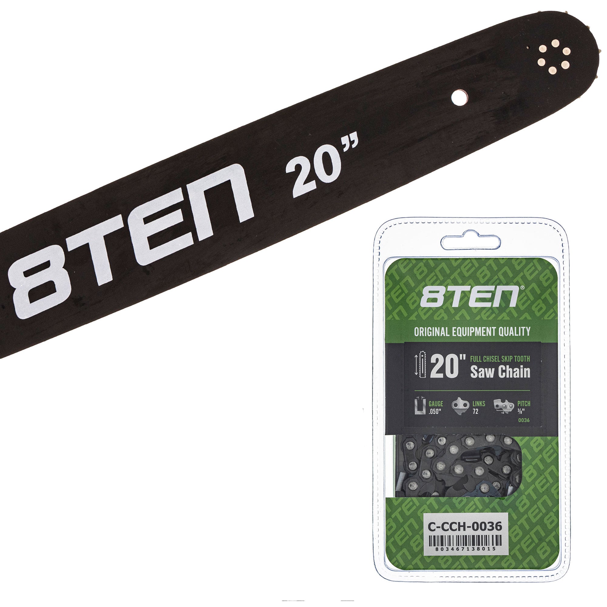 Chainsaw Bar & Chain Set 20 Inch for MS 634 30 066 8TEN MK1010253