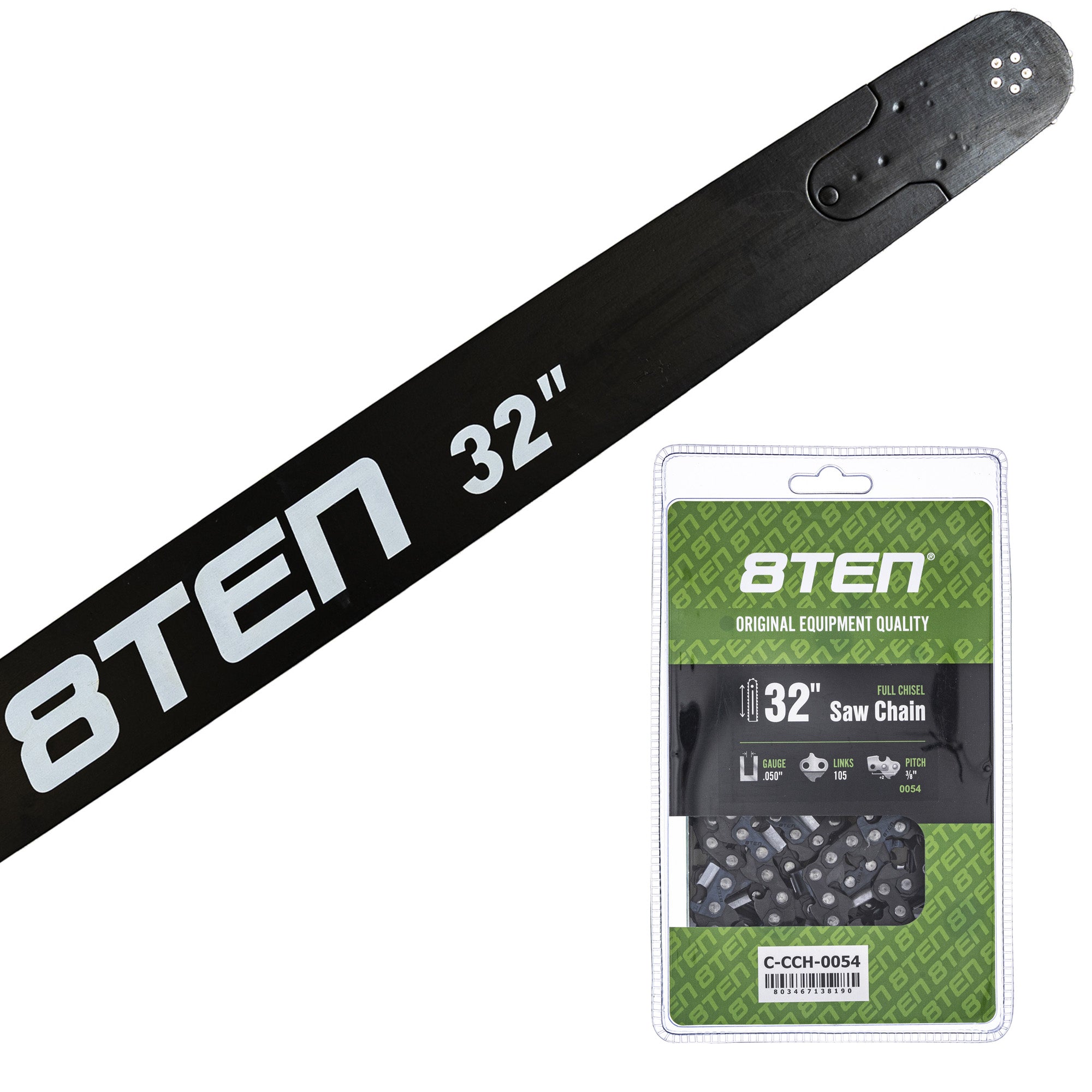 Chainsaw Bar & Chain Set 32 Inch for PS DCS7901 DCS7301 DCS6421 8TEN MK1010254