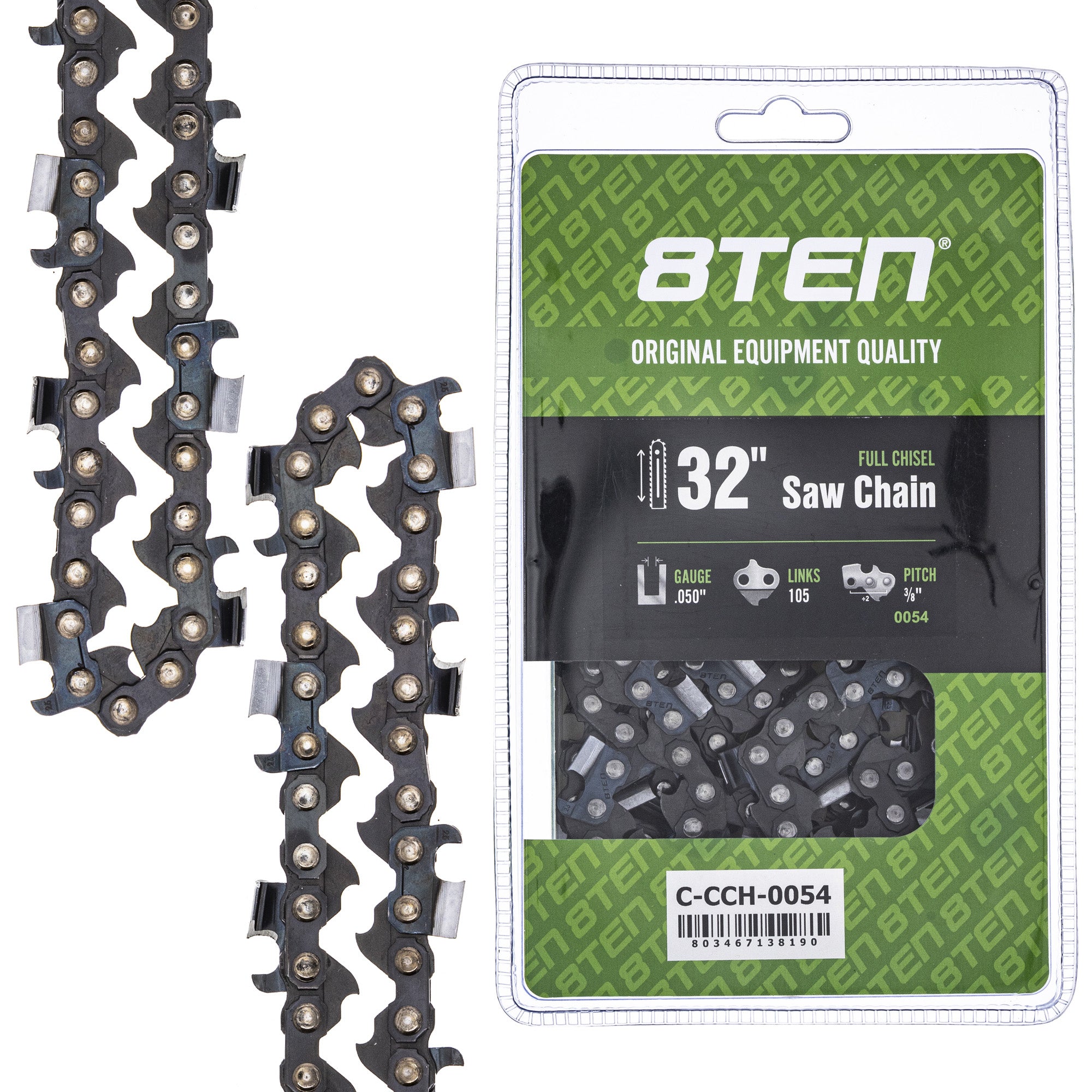 8TEN MK1010254 Guide Bar & Chain for PS DCS7901 DCS7301 DCS6421