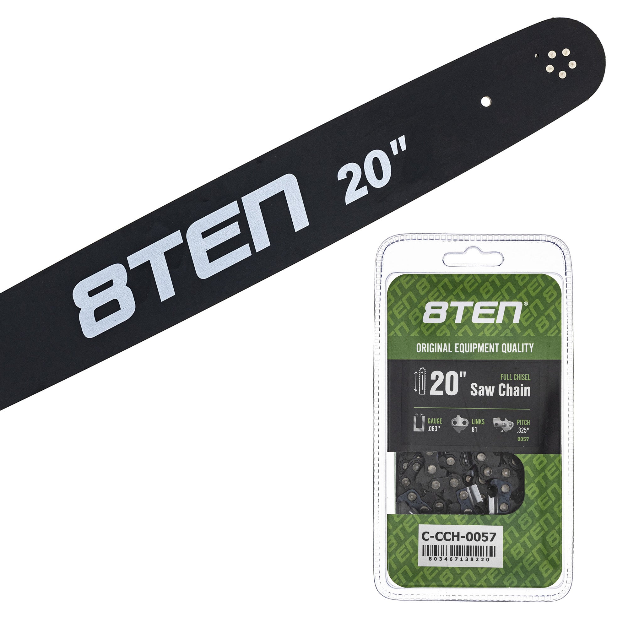Chainsaw Bar & Chain Set 20 Inch for MS 34 30 040 8TEN MK1010256
