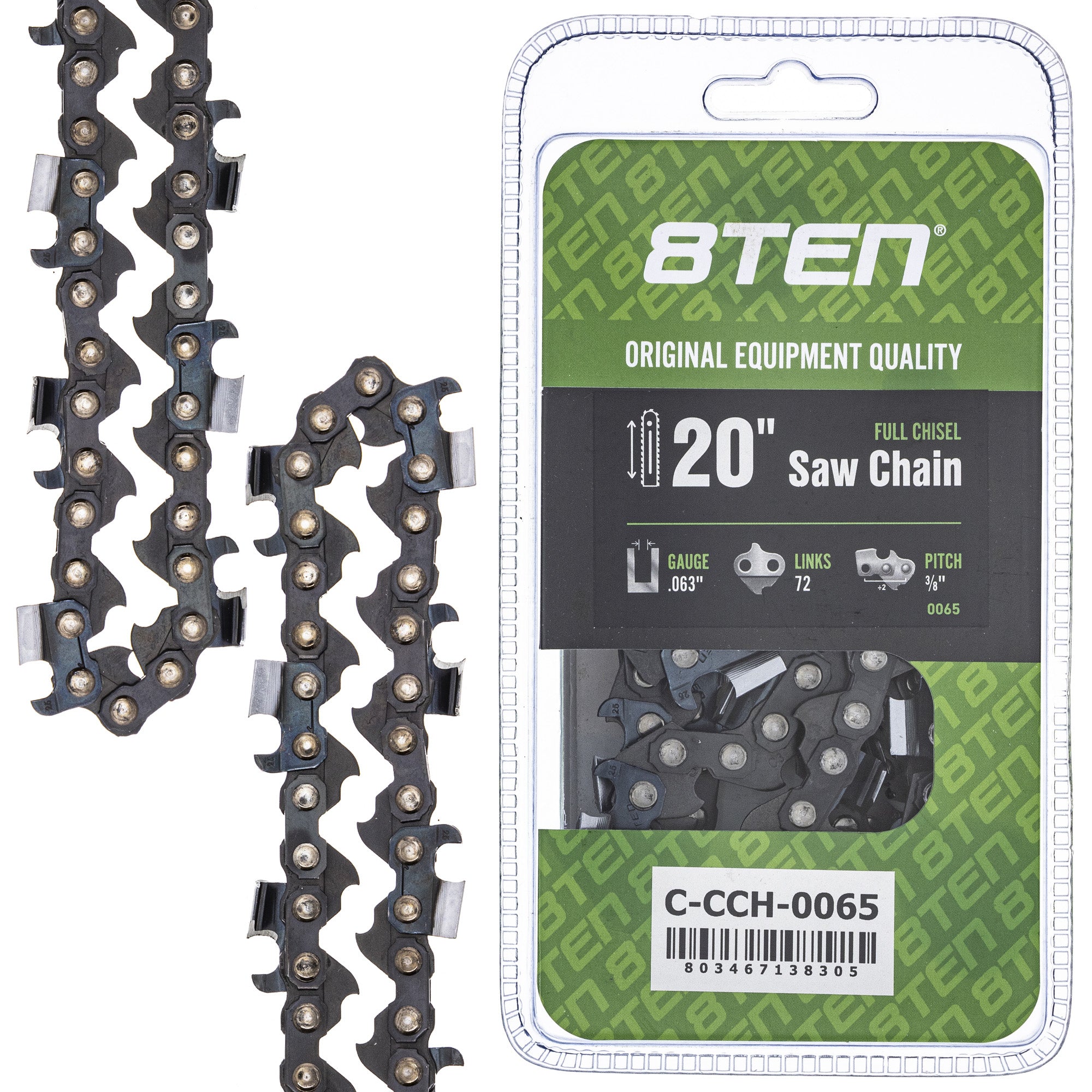 8TEN MK1010262 Guide Bar & Chain for PS