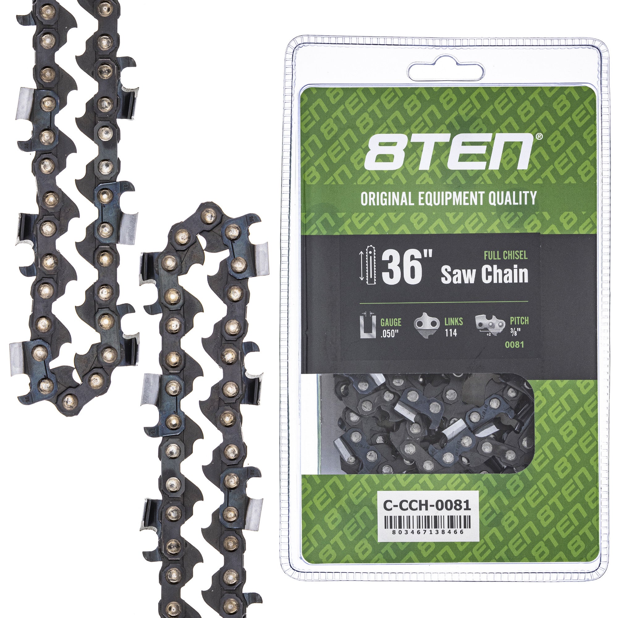 8TEN MK1010275 Guide Bar & Chain for MS 36 088 066