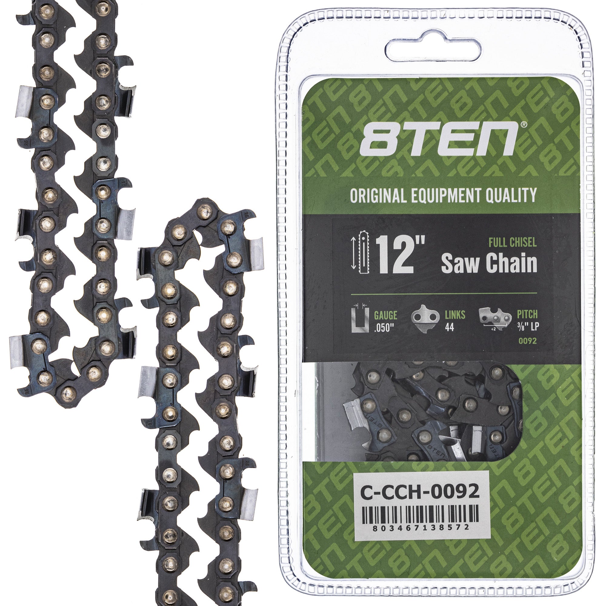 8TEN MK1010284 Guide Bar & Chain for PPT-280 PPT-266H PPT-266
