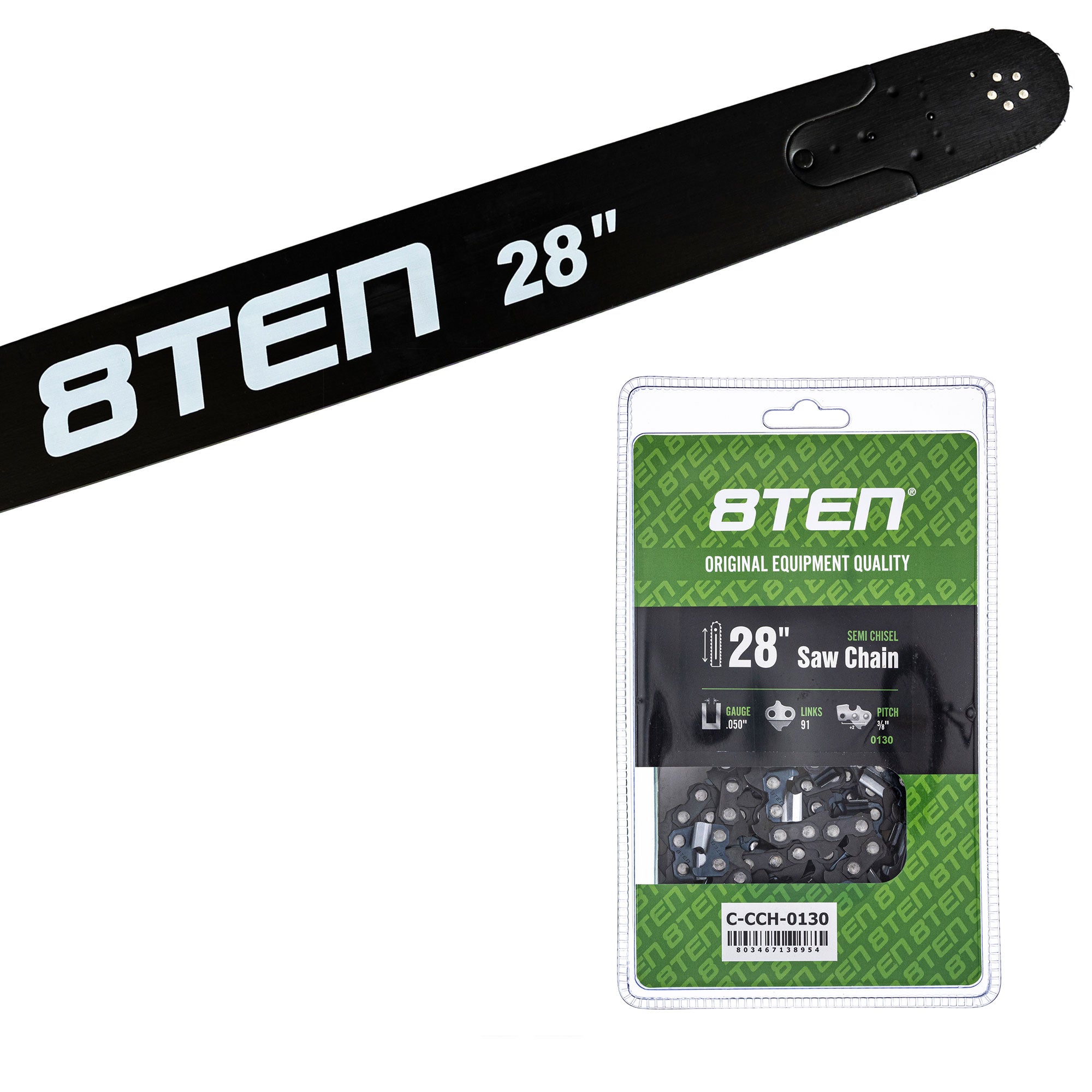 Chainsaw Bar & Chain Set 28 Inch for MS 066 064 056 8TEN MK1010304