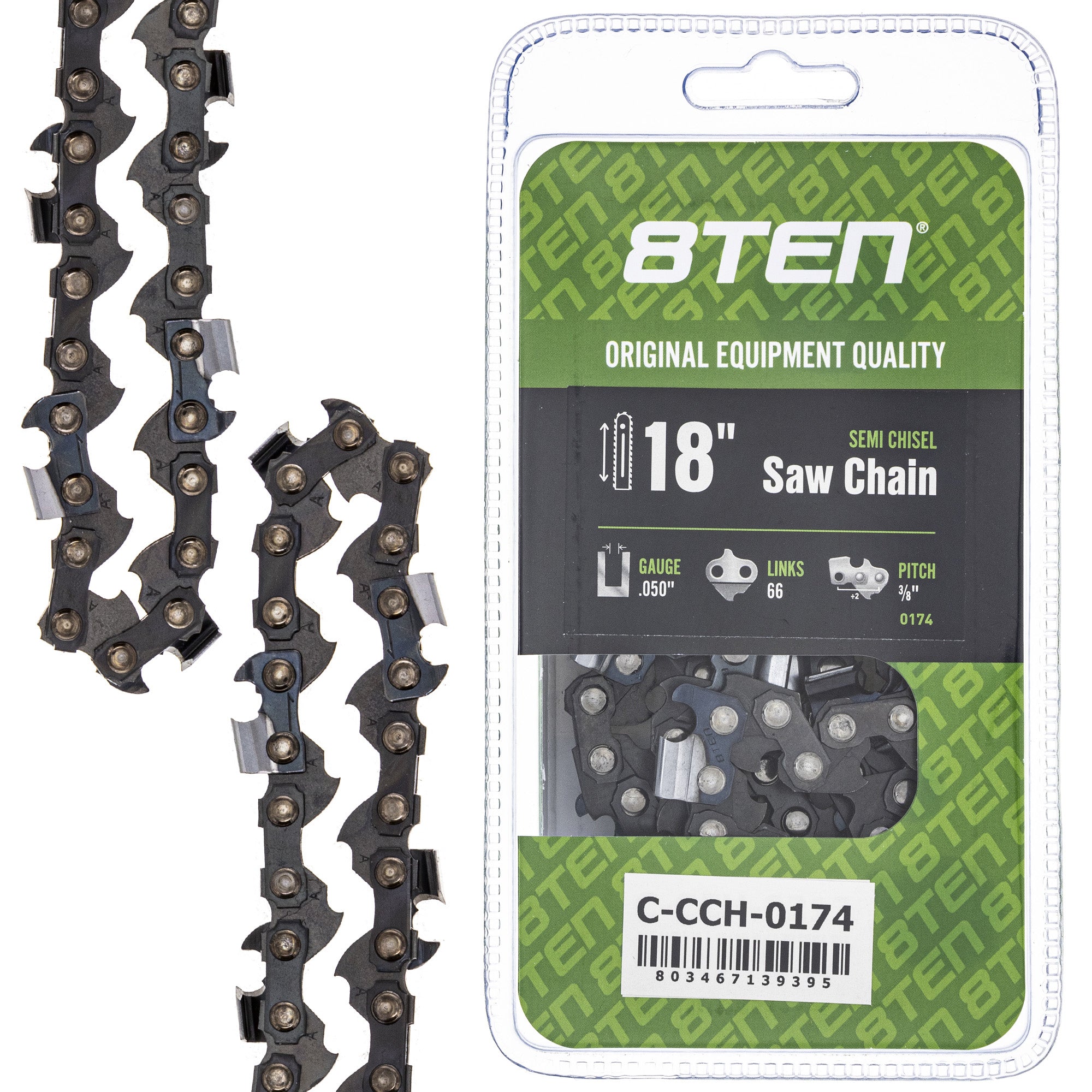 8TEN MK1010330 Guide Bar & Chain for MS E 066 064