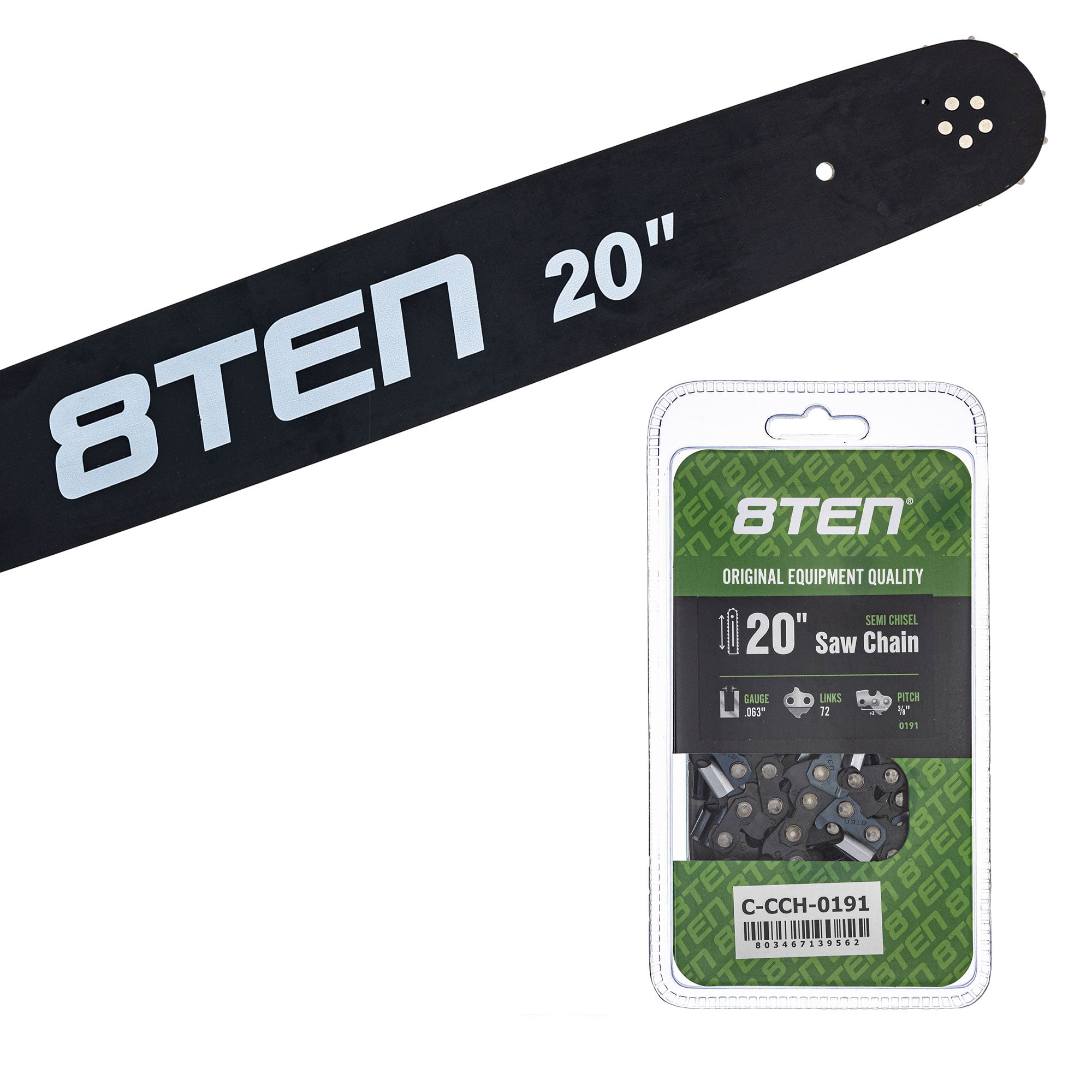Chainsaw Bar & Chain Set 20 Inch for MSE MS E 066 8TEN MK1010338