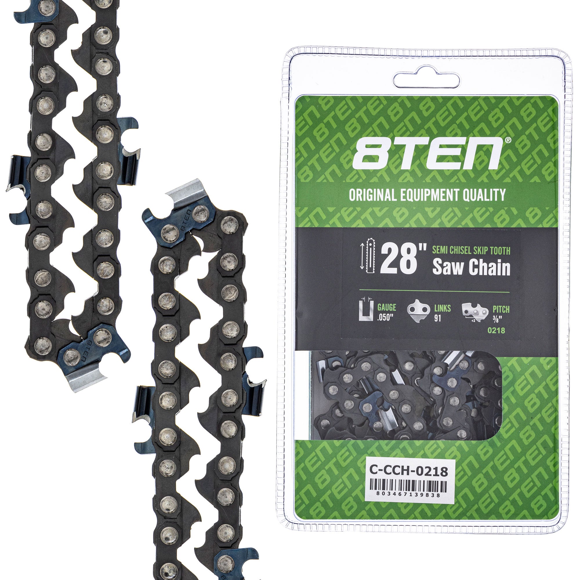 8TEN MK1010350 Guide Bar & Chain for MS 066 064 056