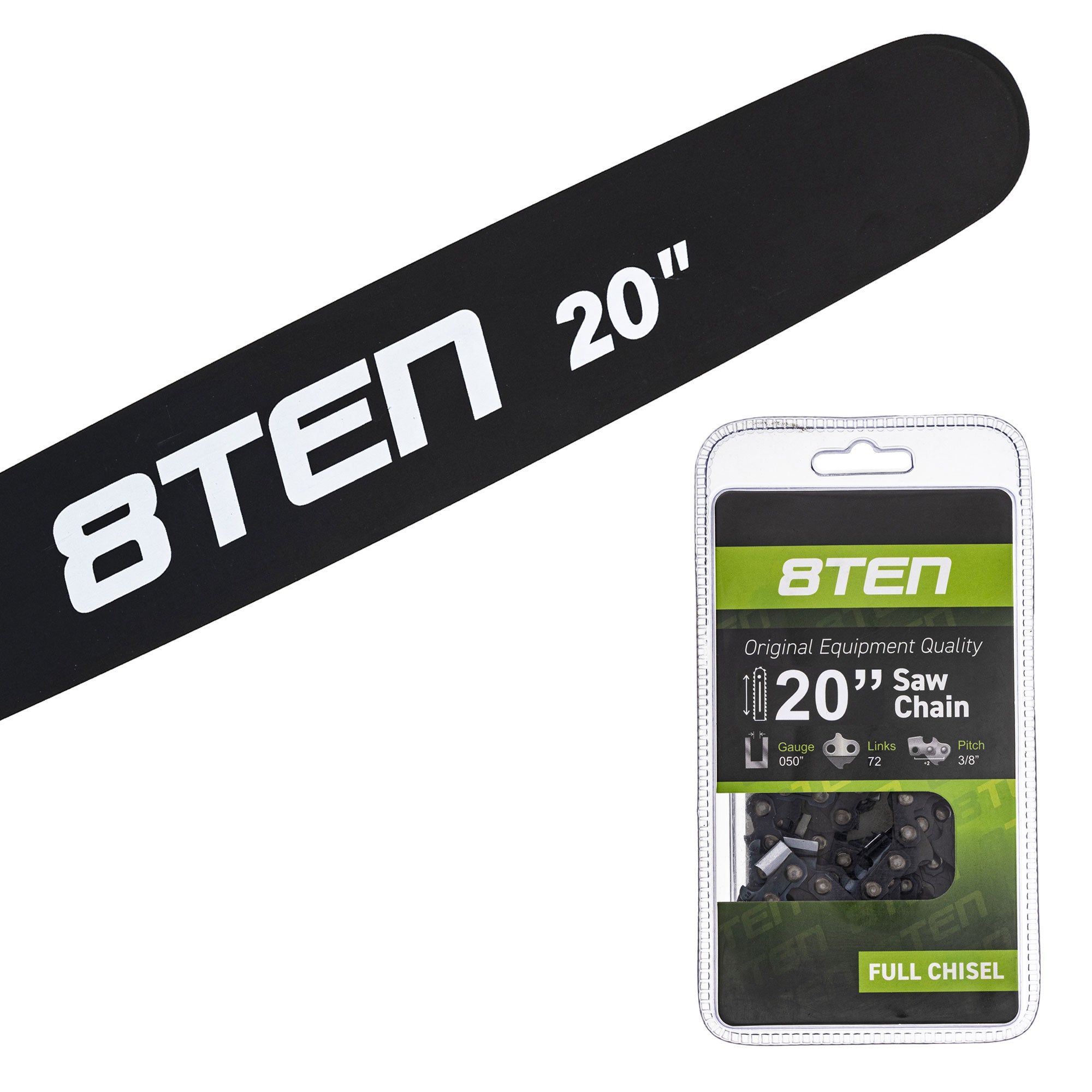 Chainsaw Bar & Chain Set 20 Inch for DCS9000 CS-7310PW CS-7310P 65 8TEN MK1010354