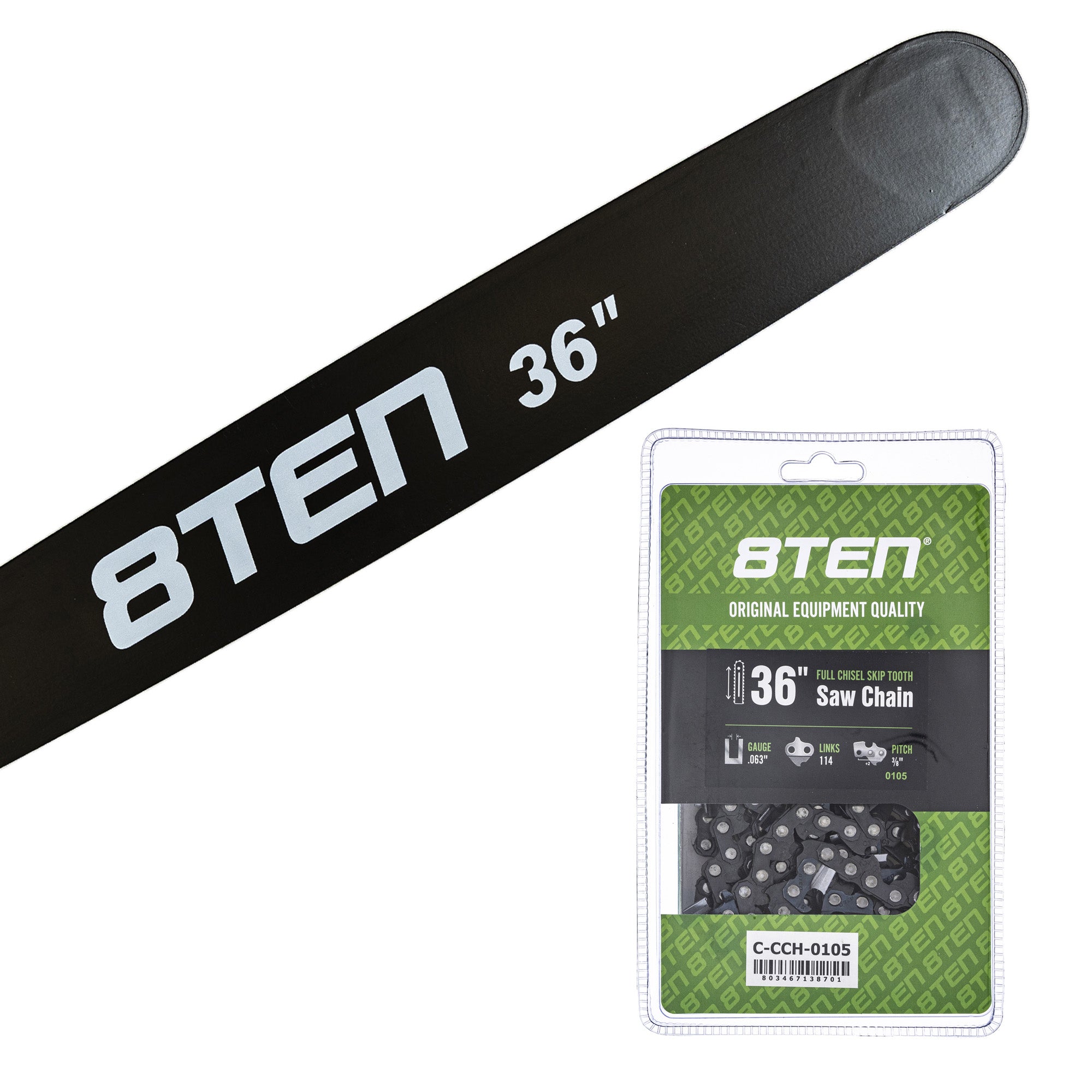 Chainsaw Bar & Chain Set 36 Inch for MSE MS E 088 8TEN MK1010388